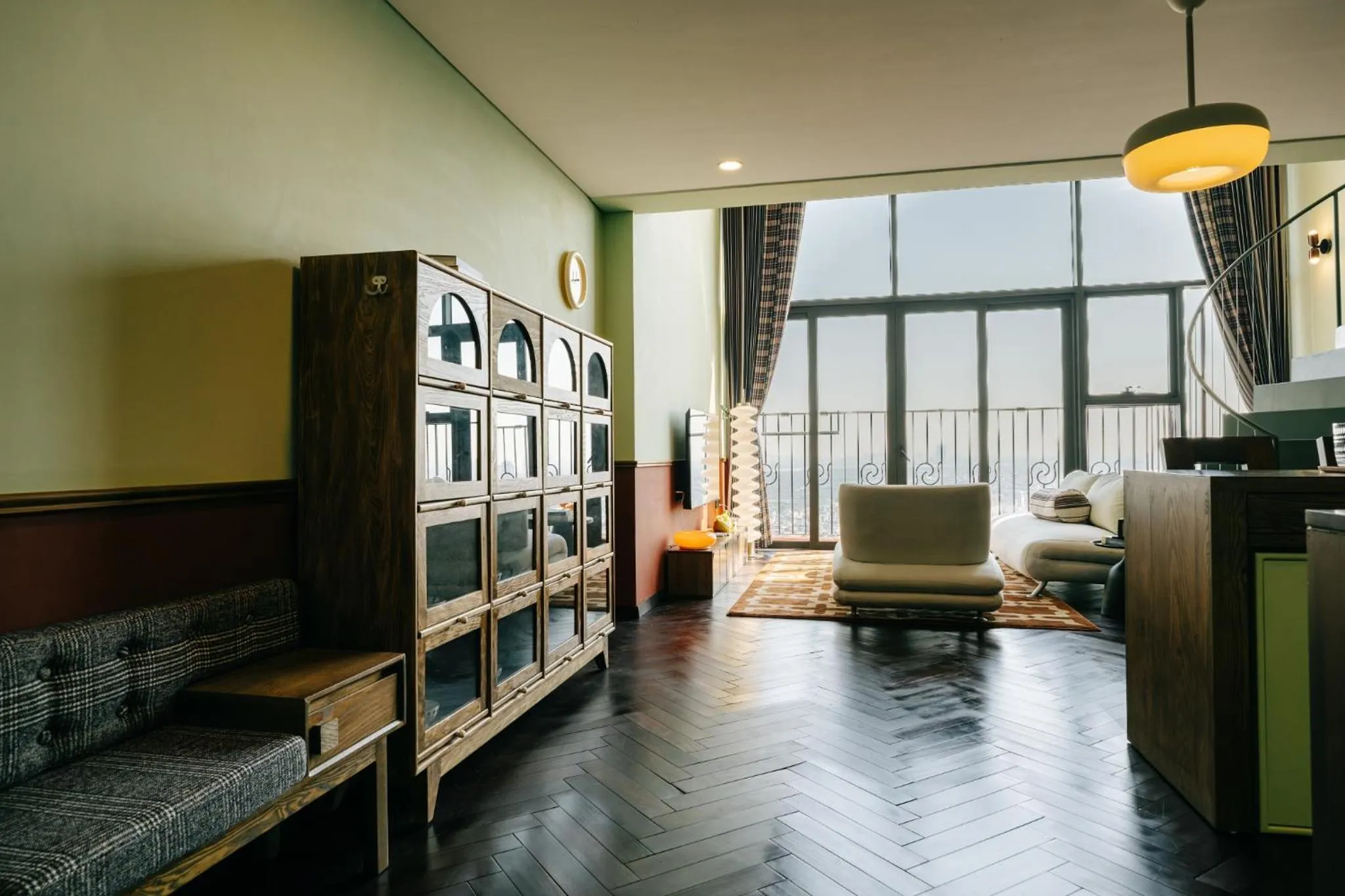Living room in PentStudio Duplex Apartment