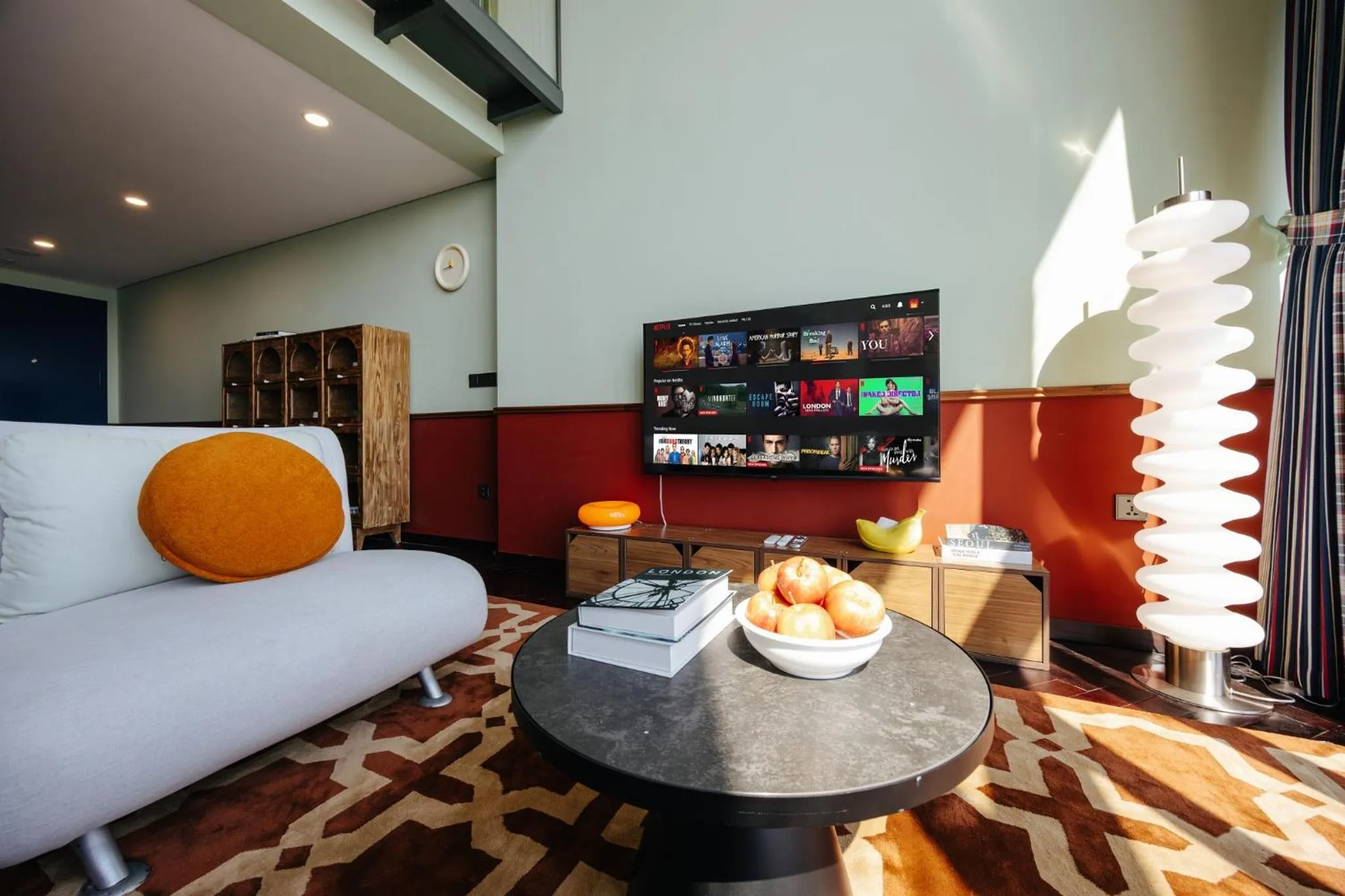 Living room in PentStudio Duplex Apartment