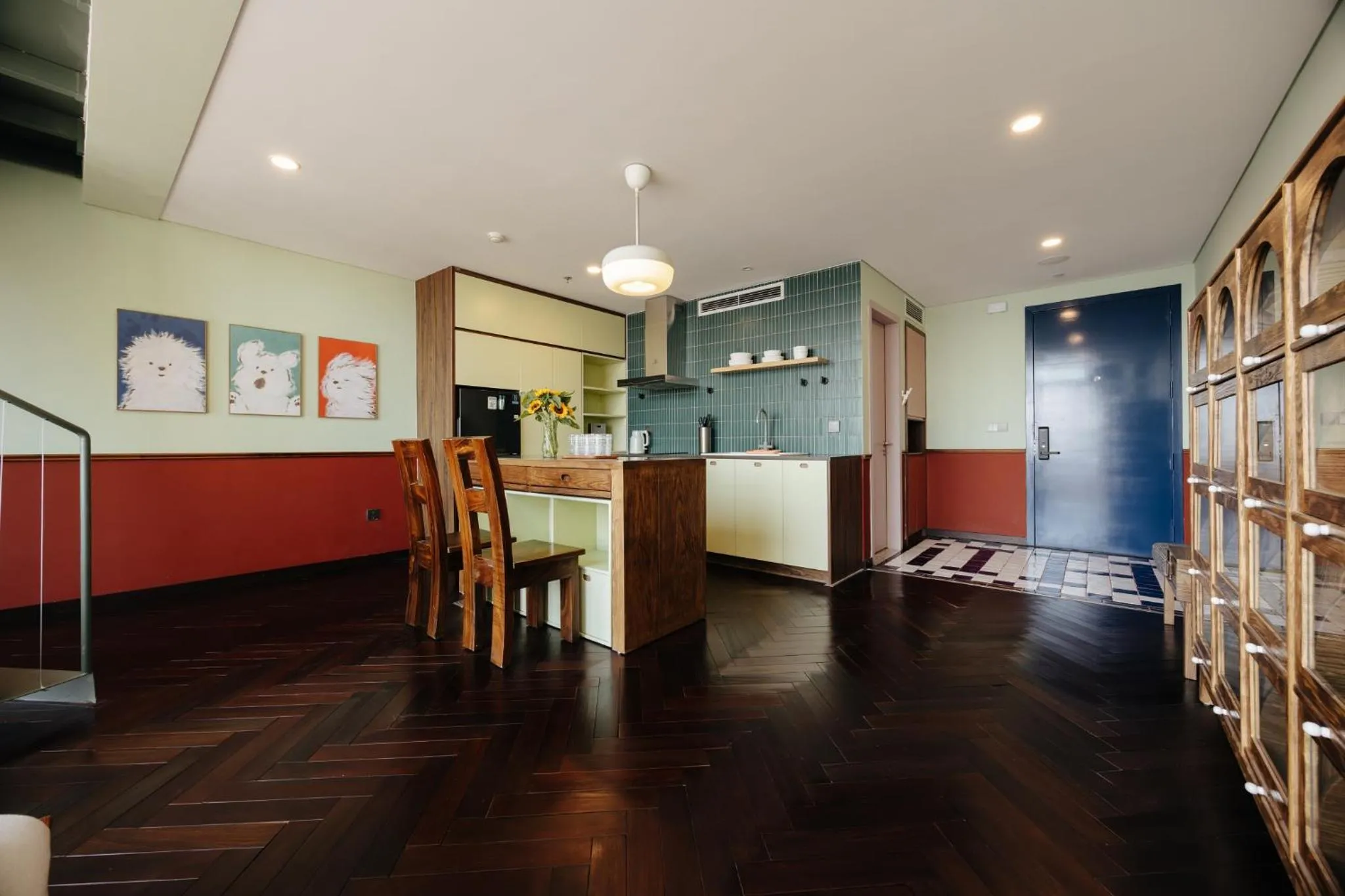 TV and multimedia in PentStudio Duplex Apartment