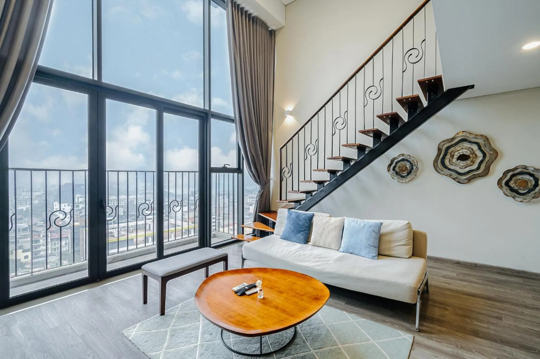 View (from property/room) in PentStudio Duplex Apartment