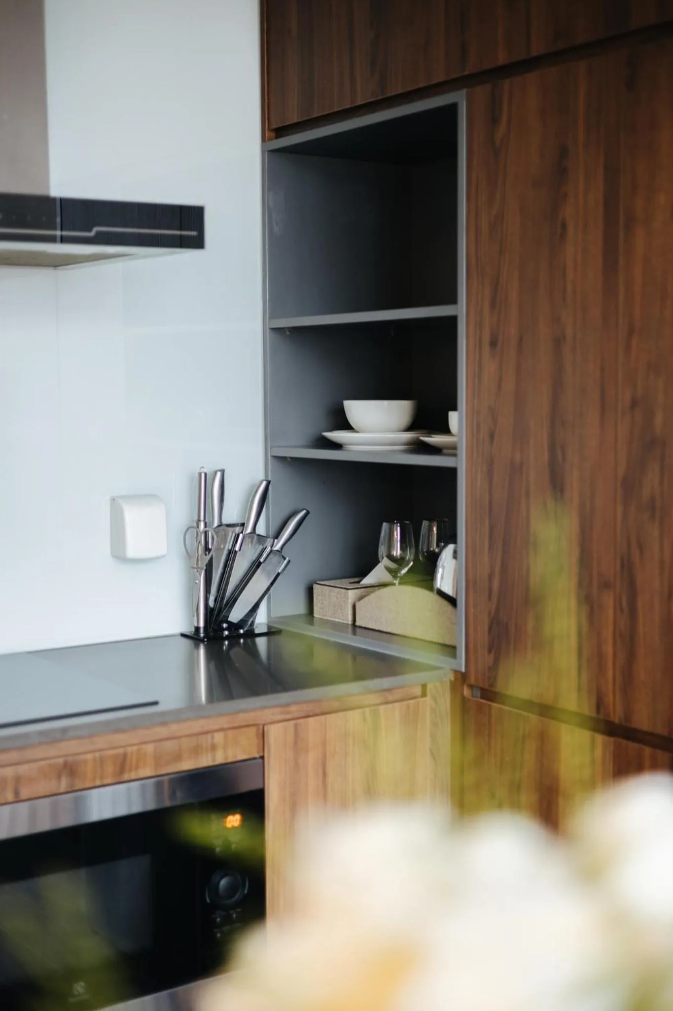 Kitchen or kitchenette in PentStudio Duplex Apartment
