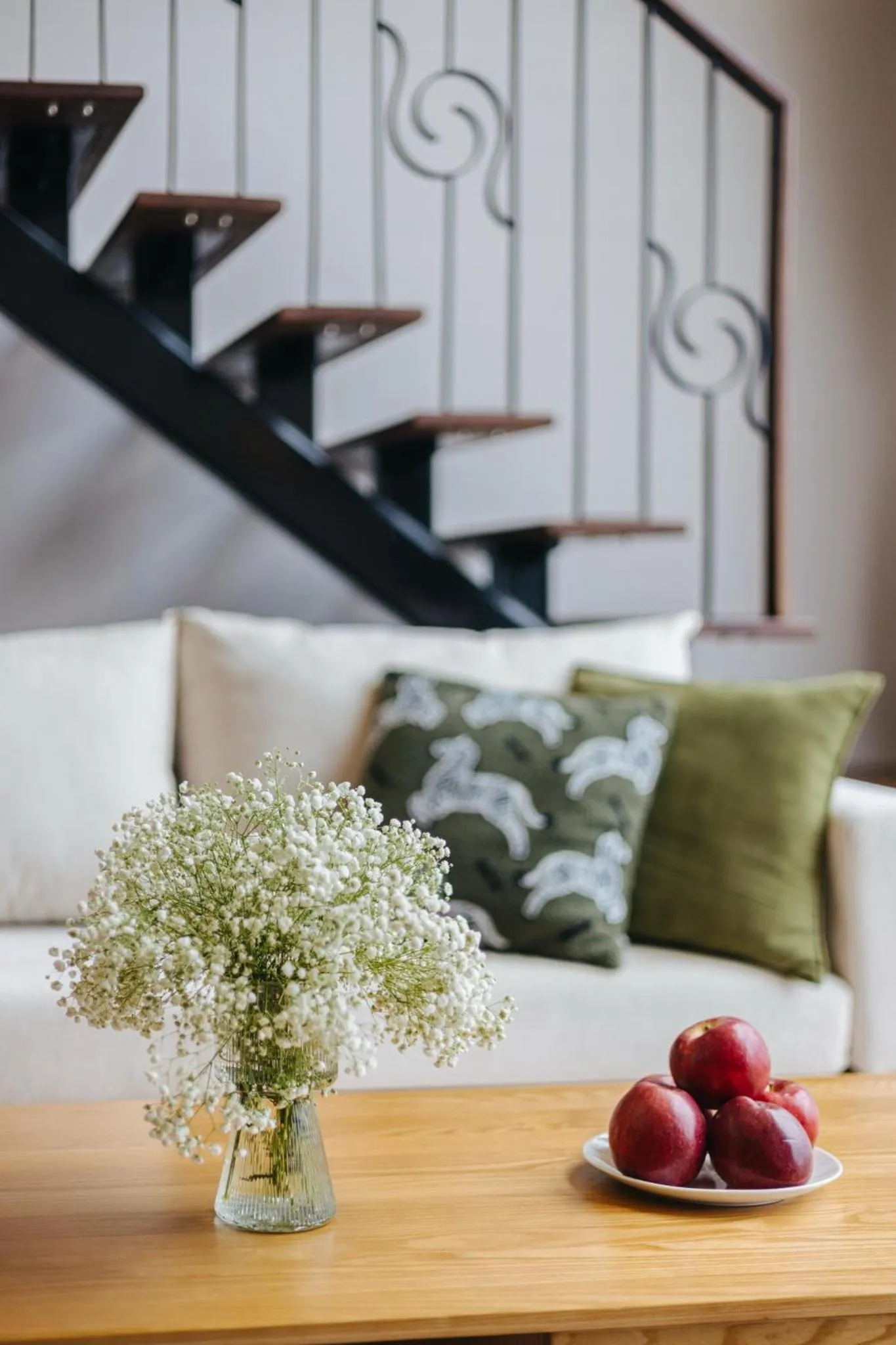Living room in PentStudio Duplex Apartment