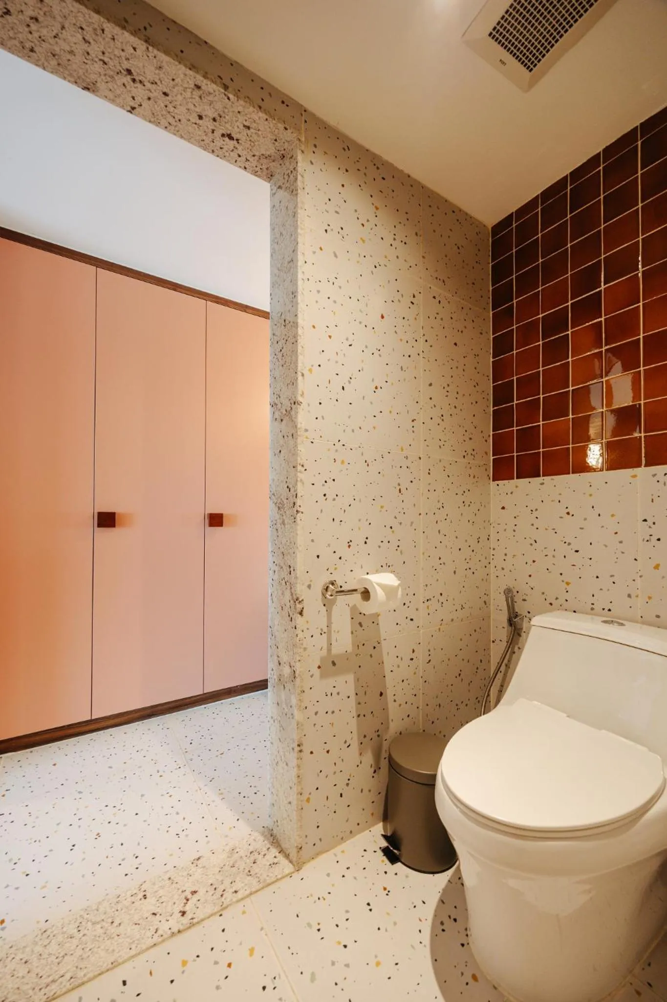 Shower in PentStudio Duplex Apartment