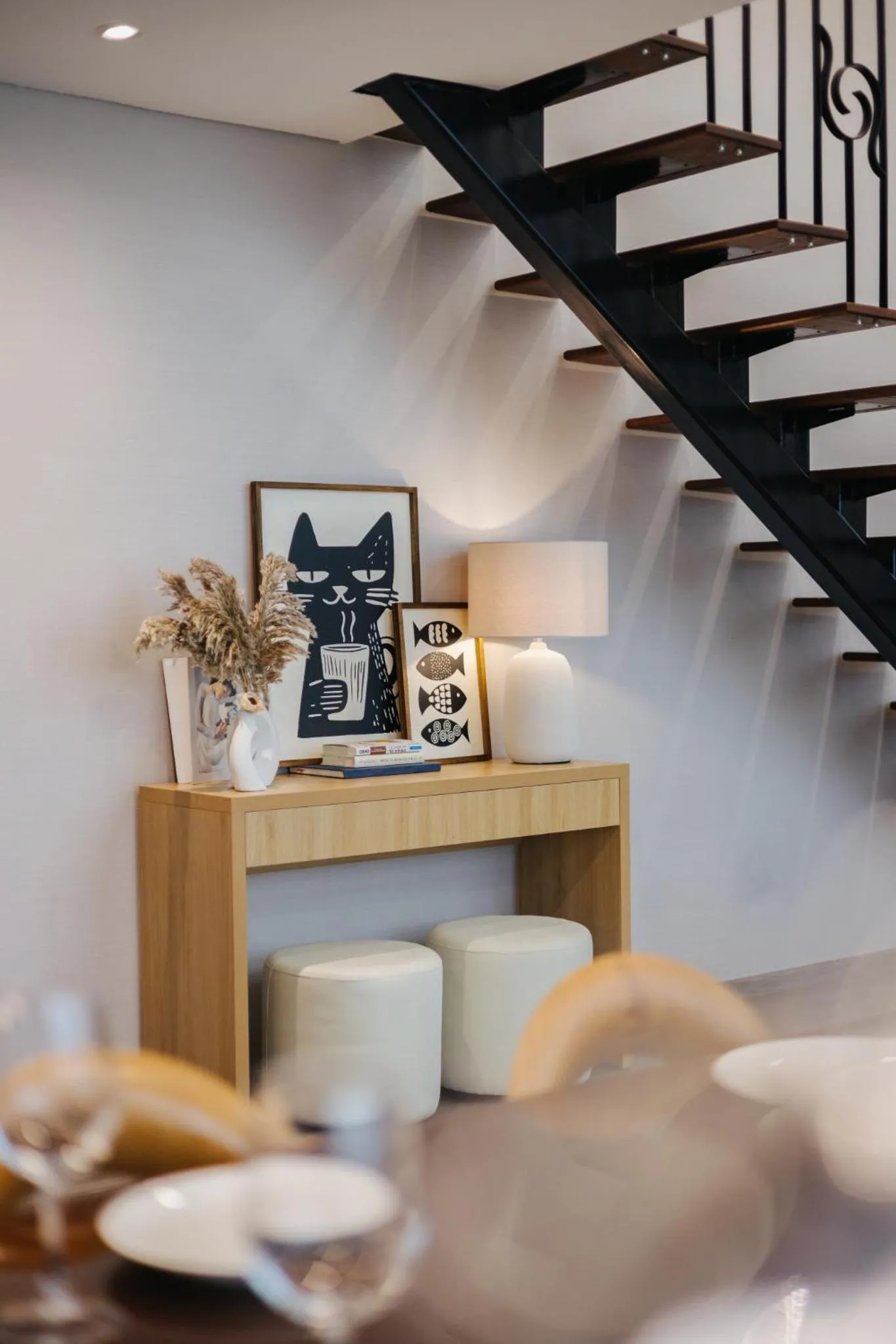 Decorative detail in PentStudio Duplex Apartment