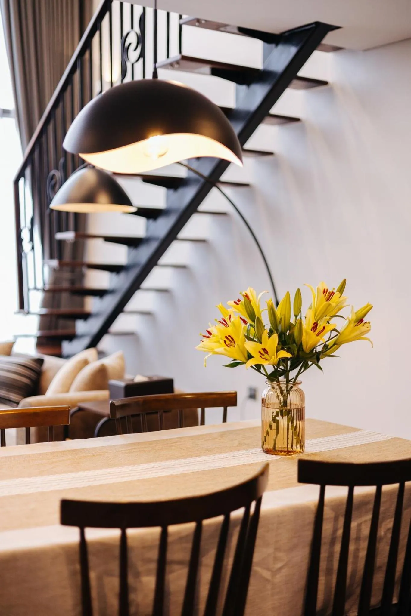 Living room in PentStudio Duplex Apartment