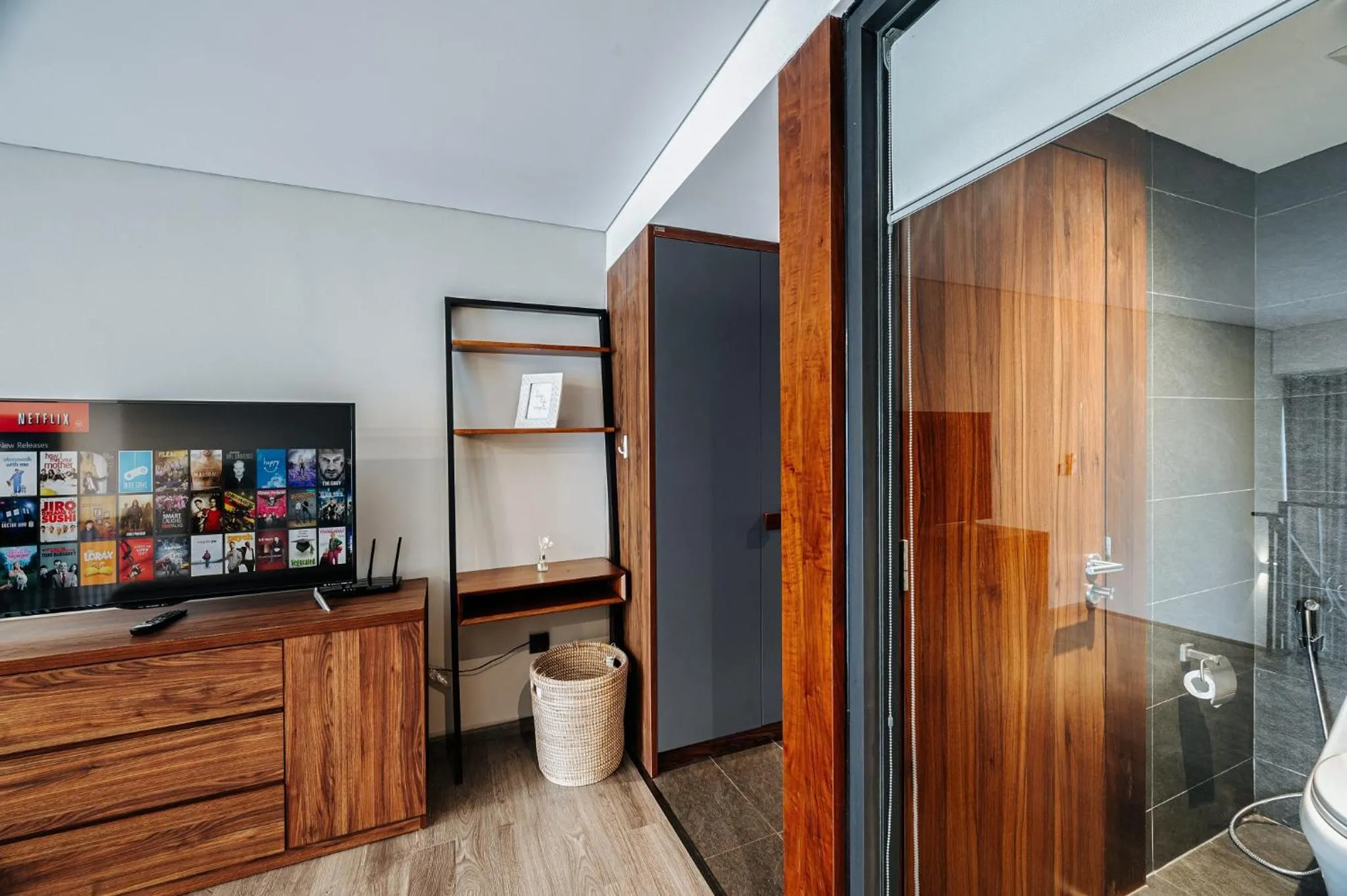 TV and multimedia in PentStudio Duplex Apartment