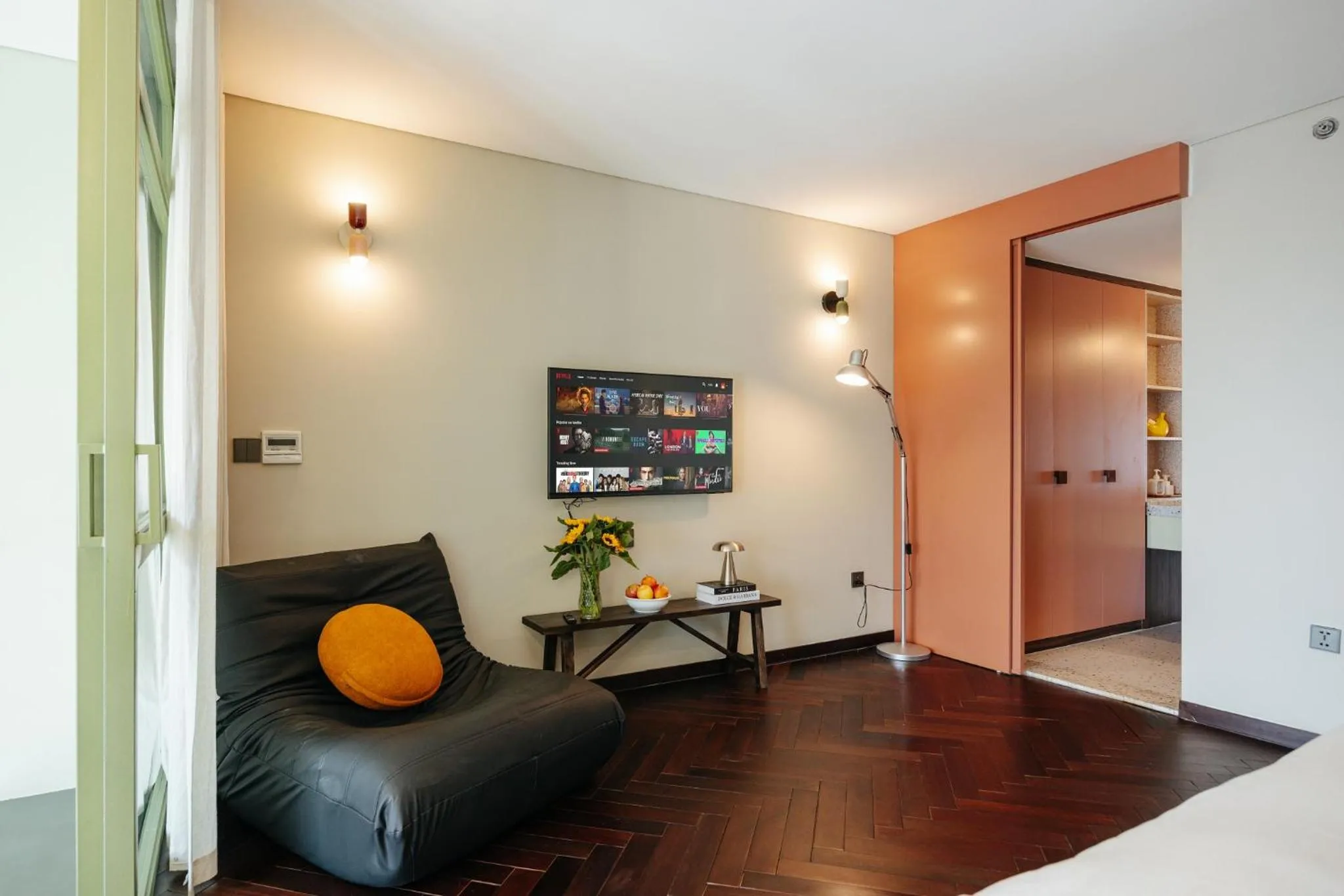 Living room in PentStudio Duplex Apartment