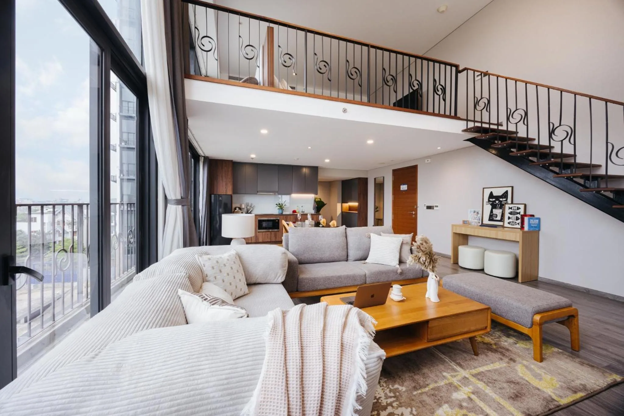 View (from property/room) in PentStudio Duplex Apartment