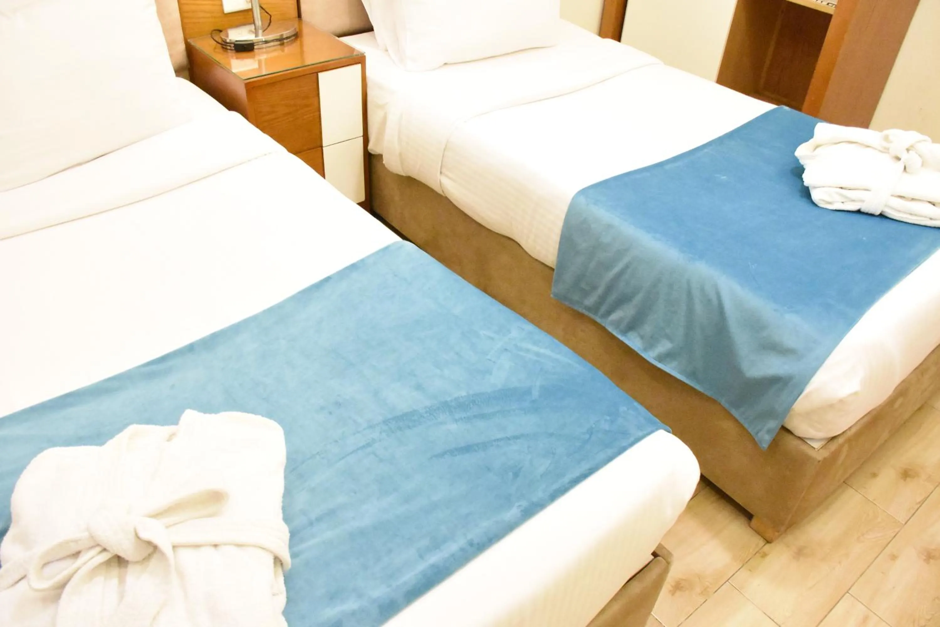 Bed in Jewel Zamalek Hotel