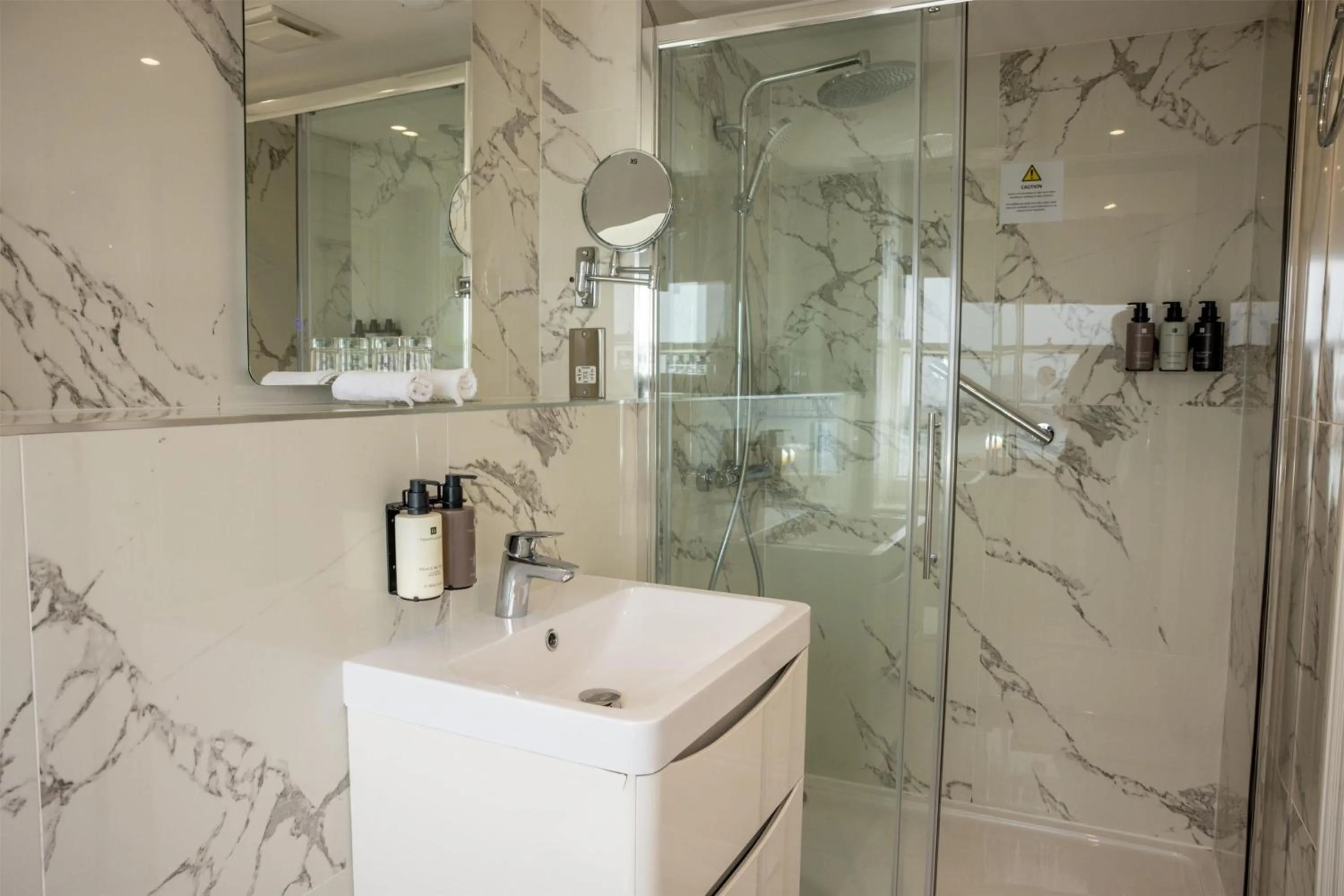 Bathroom in Dover Marina Hotel & Spa, Tapestry Collection by Hilton