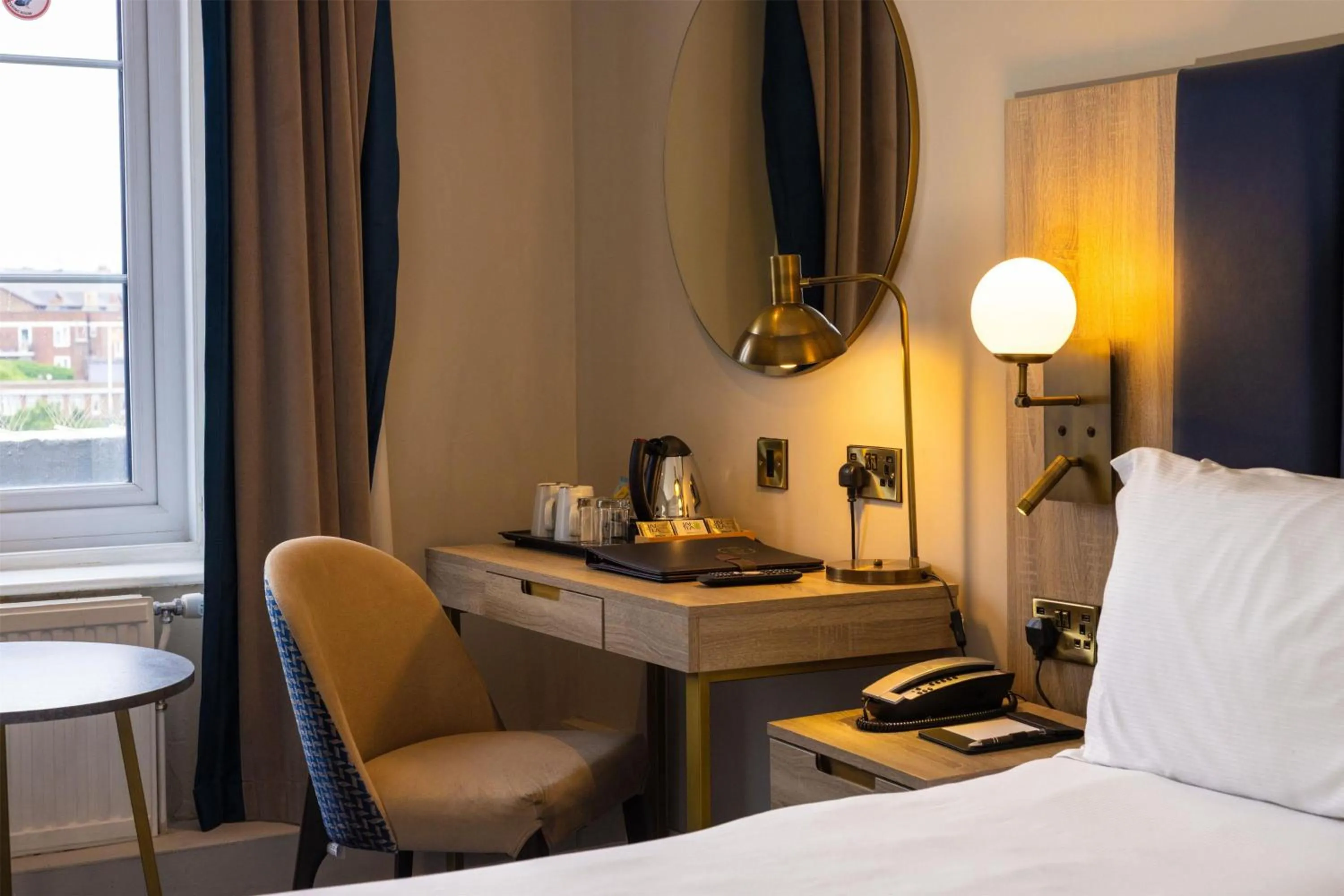 Bed in Dover Marina Hotel & Spa, Tapestry Collection by Hilton