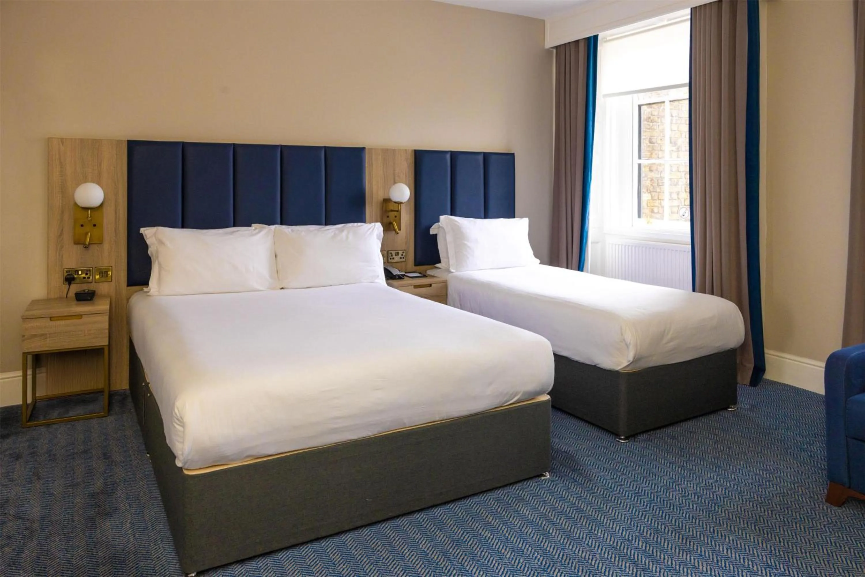 Bed in Dover Marina Hotel & Spa, Tapestry Collection by Hilton