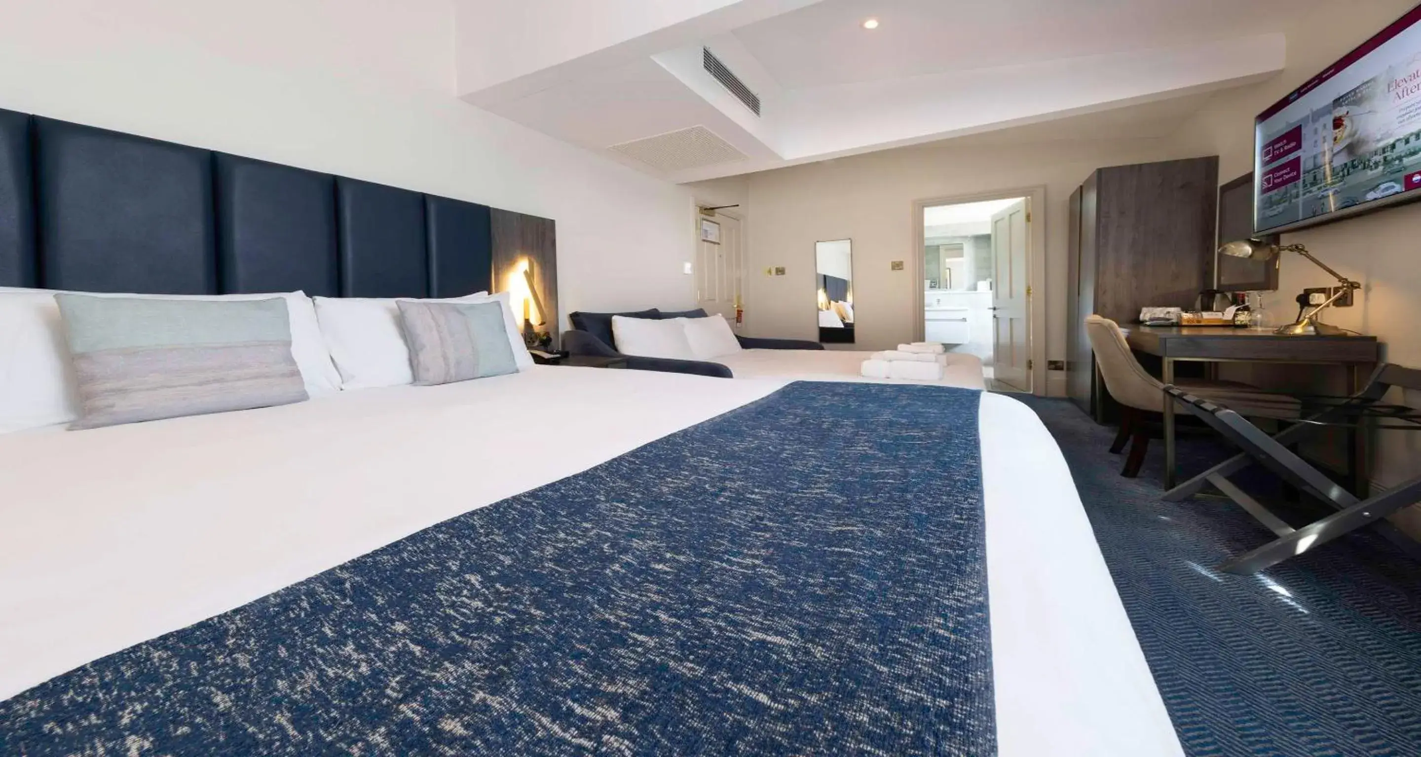 Bedroom, Bed in Best Western Premier Dover Marina Hotel & Spa Bedroom, Bed in Best Western Premier Dover Marina Hotel & Spa