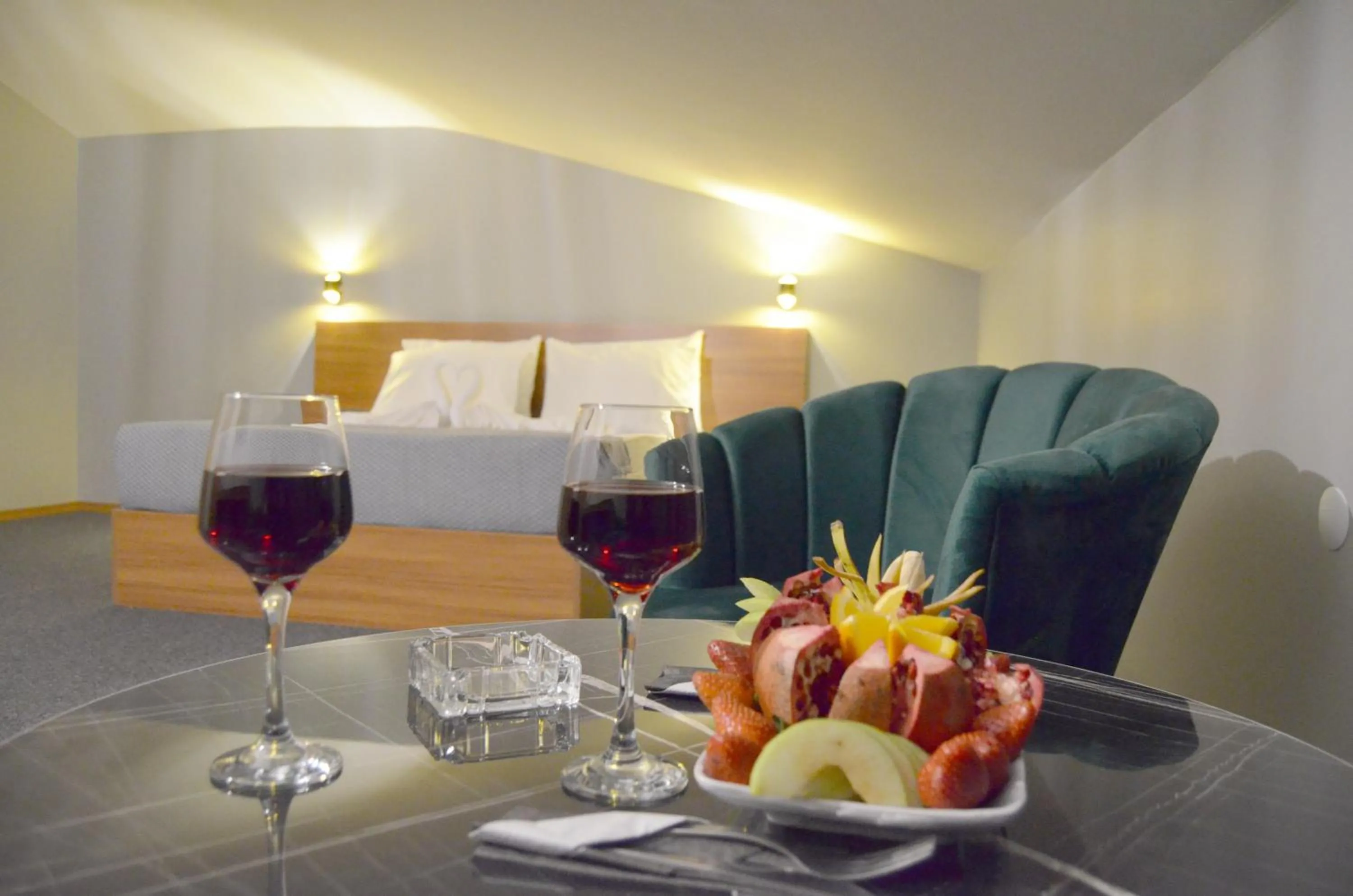 Living room in Rosse Hotel