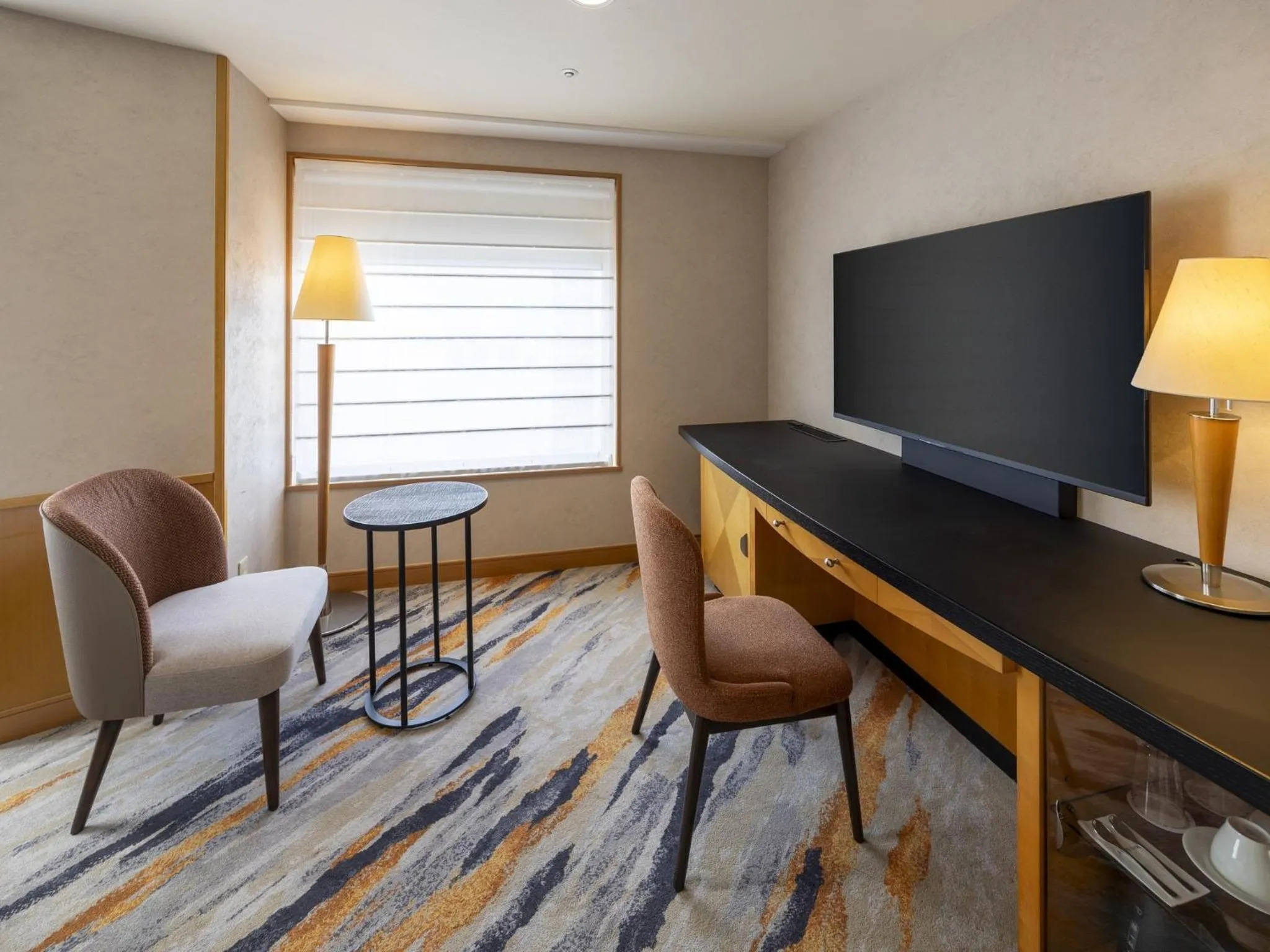 Living room in JR Hotel Clement Takamatsu