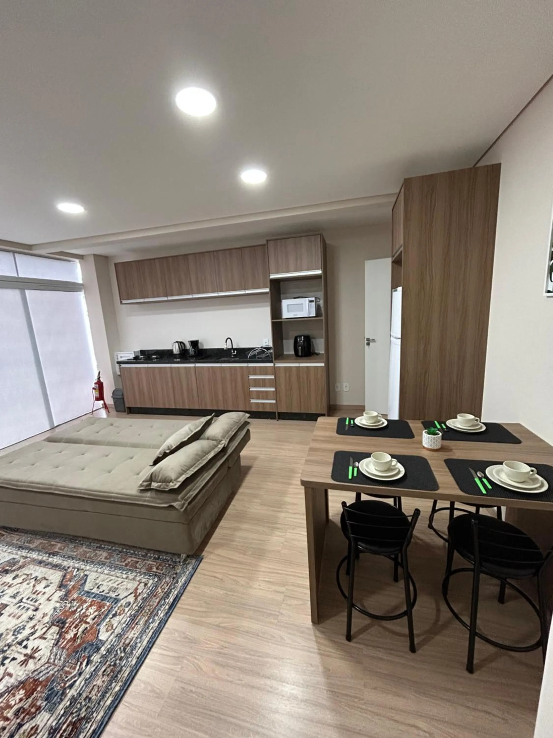 Kitchen or kitchenette, Bed in Kitnet 5