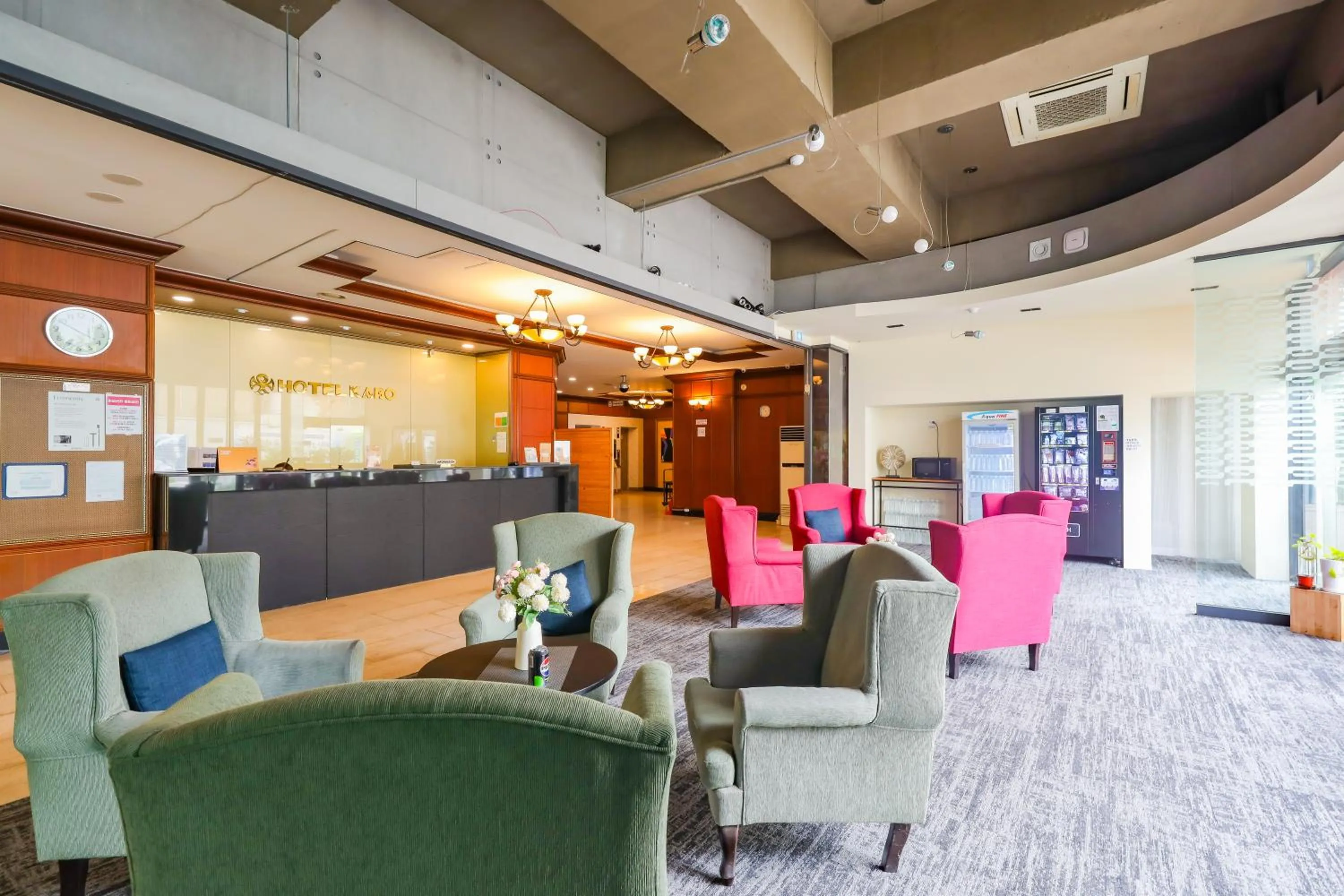 Lobby or reception in Hotel KABO