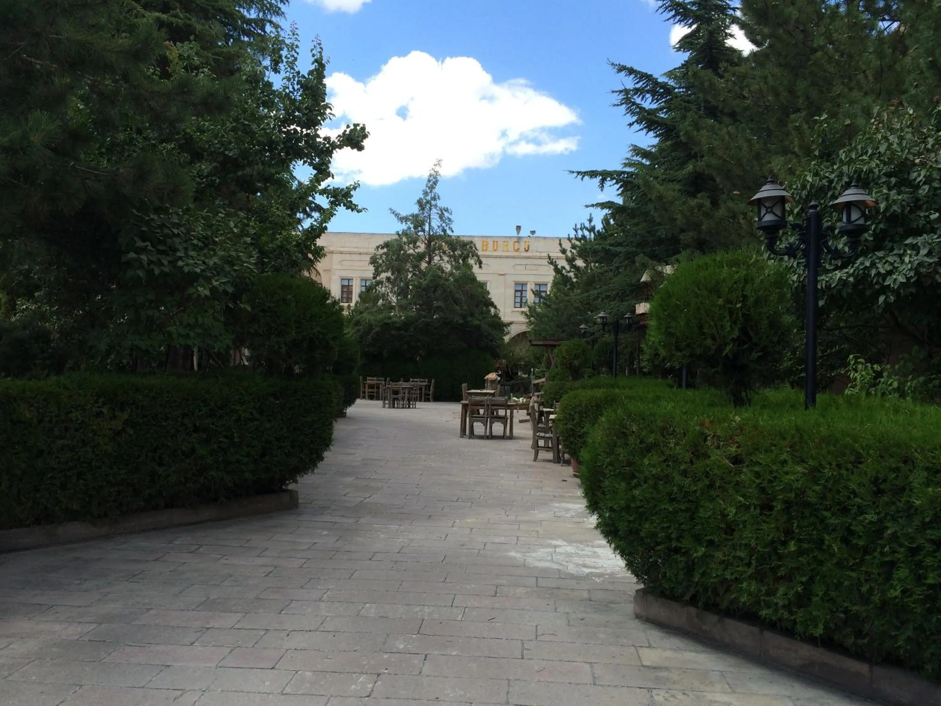 Garden in Burcu Kaya Hotel