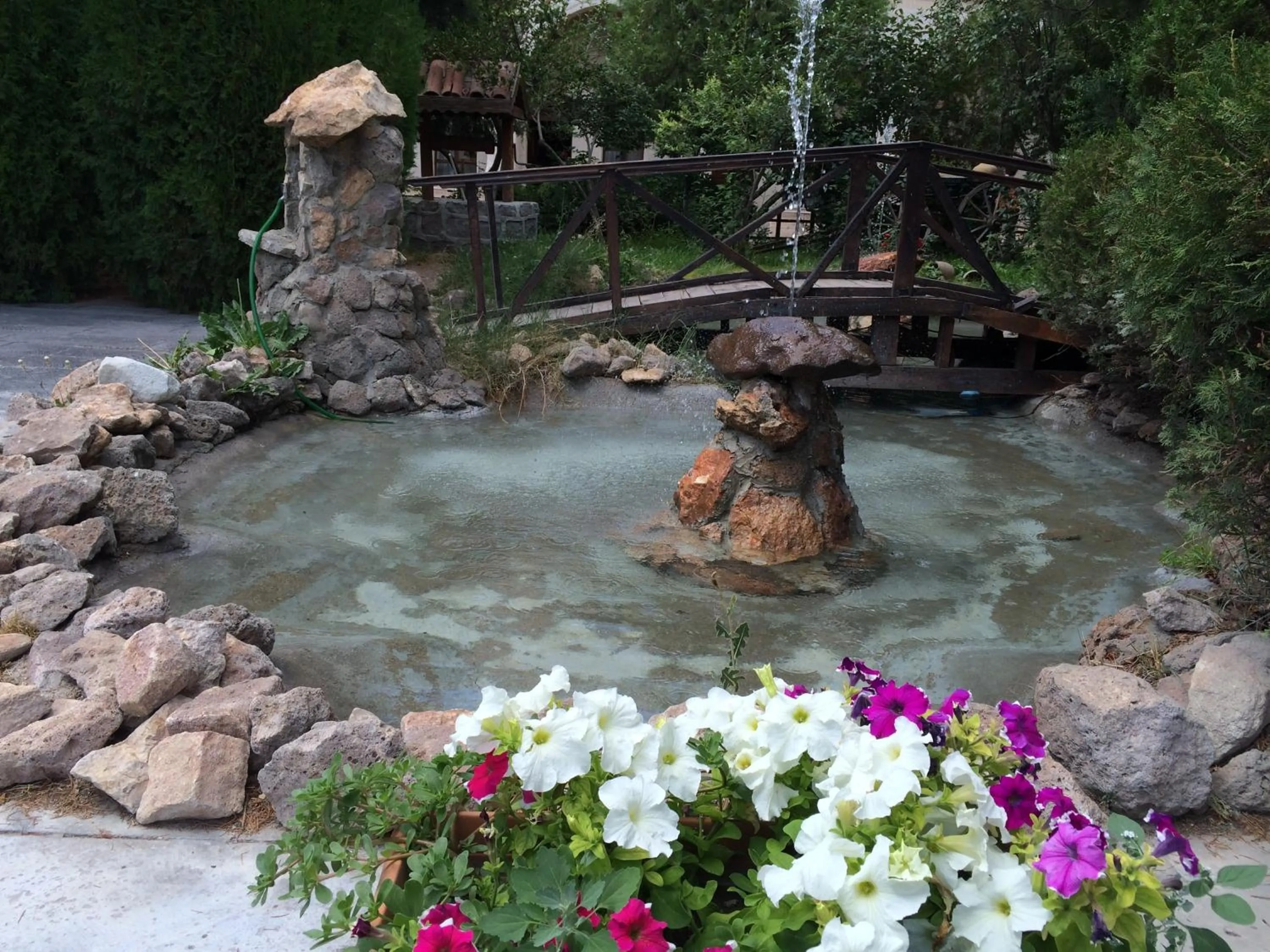 Garden in Burcu Kaya Hotel