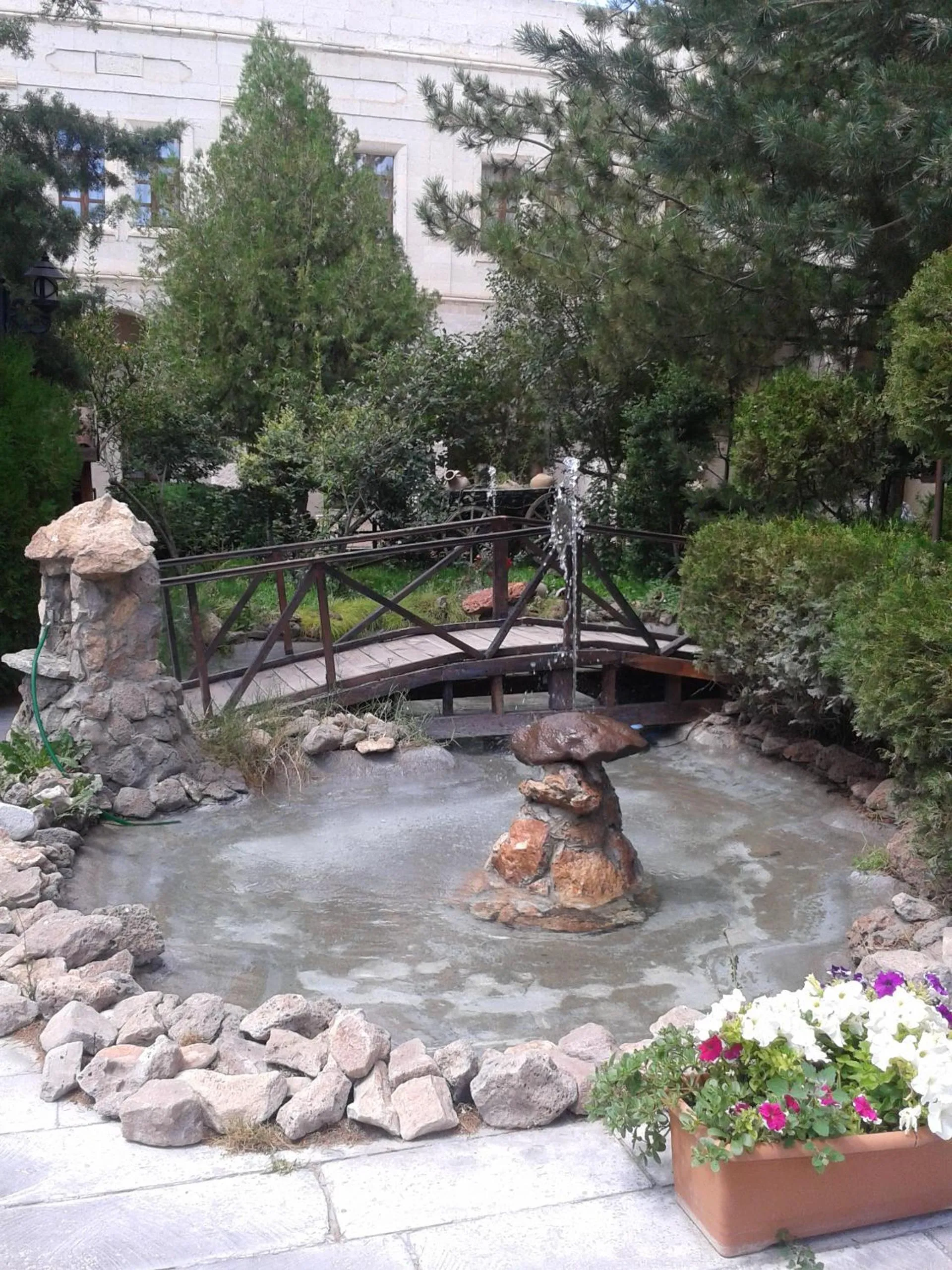 Garden in Burcu Kaya Hotel