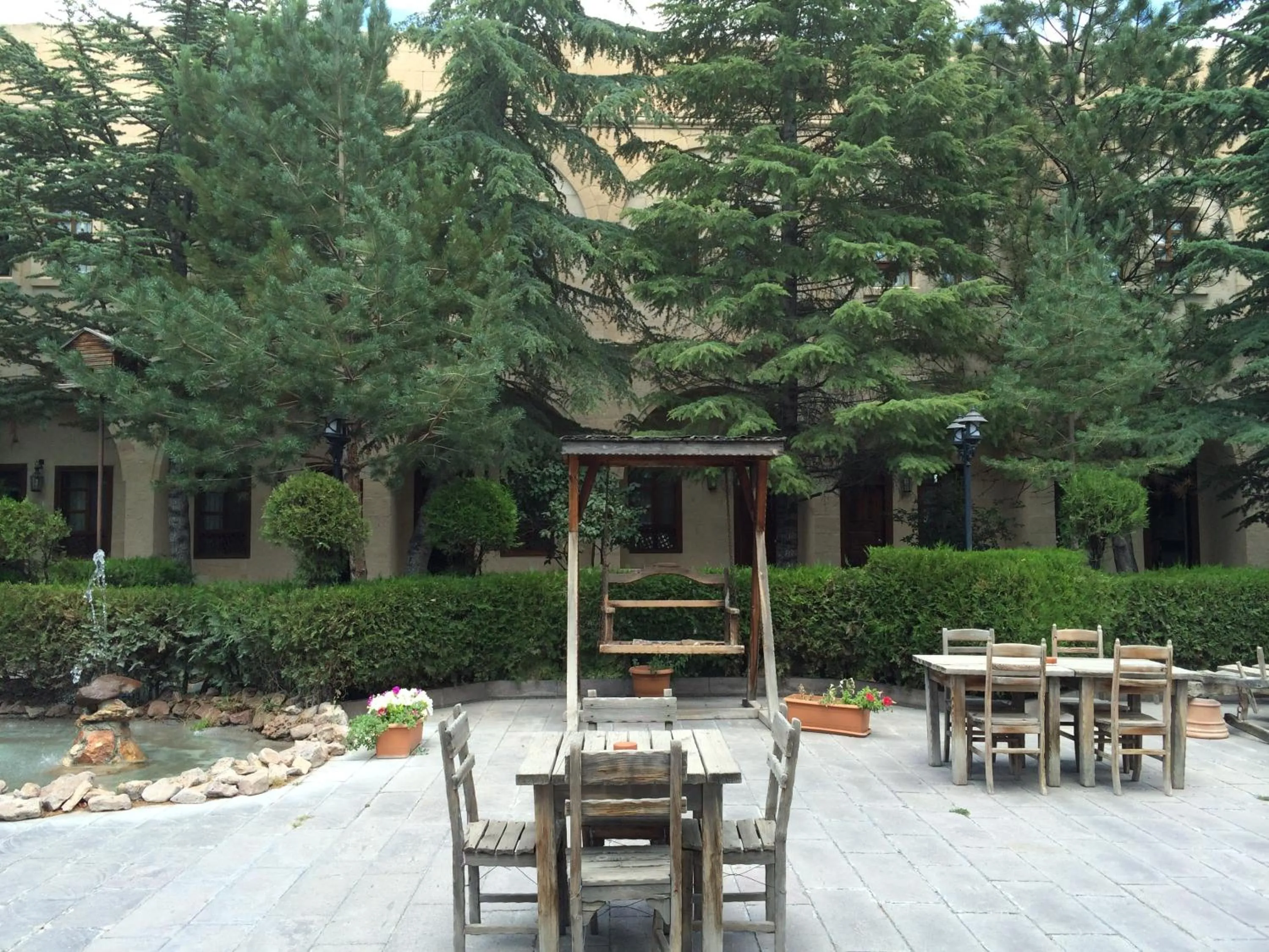 Garden in Burcu Kaya Hotel