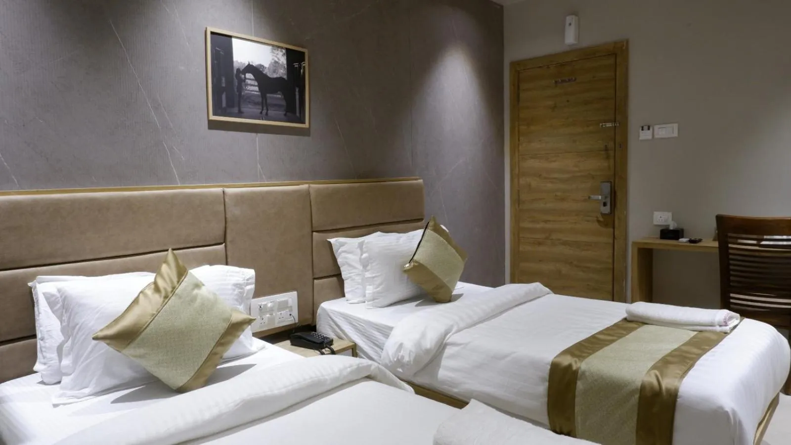 Bed in HOTEL AMBER PARAMOUNT