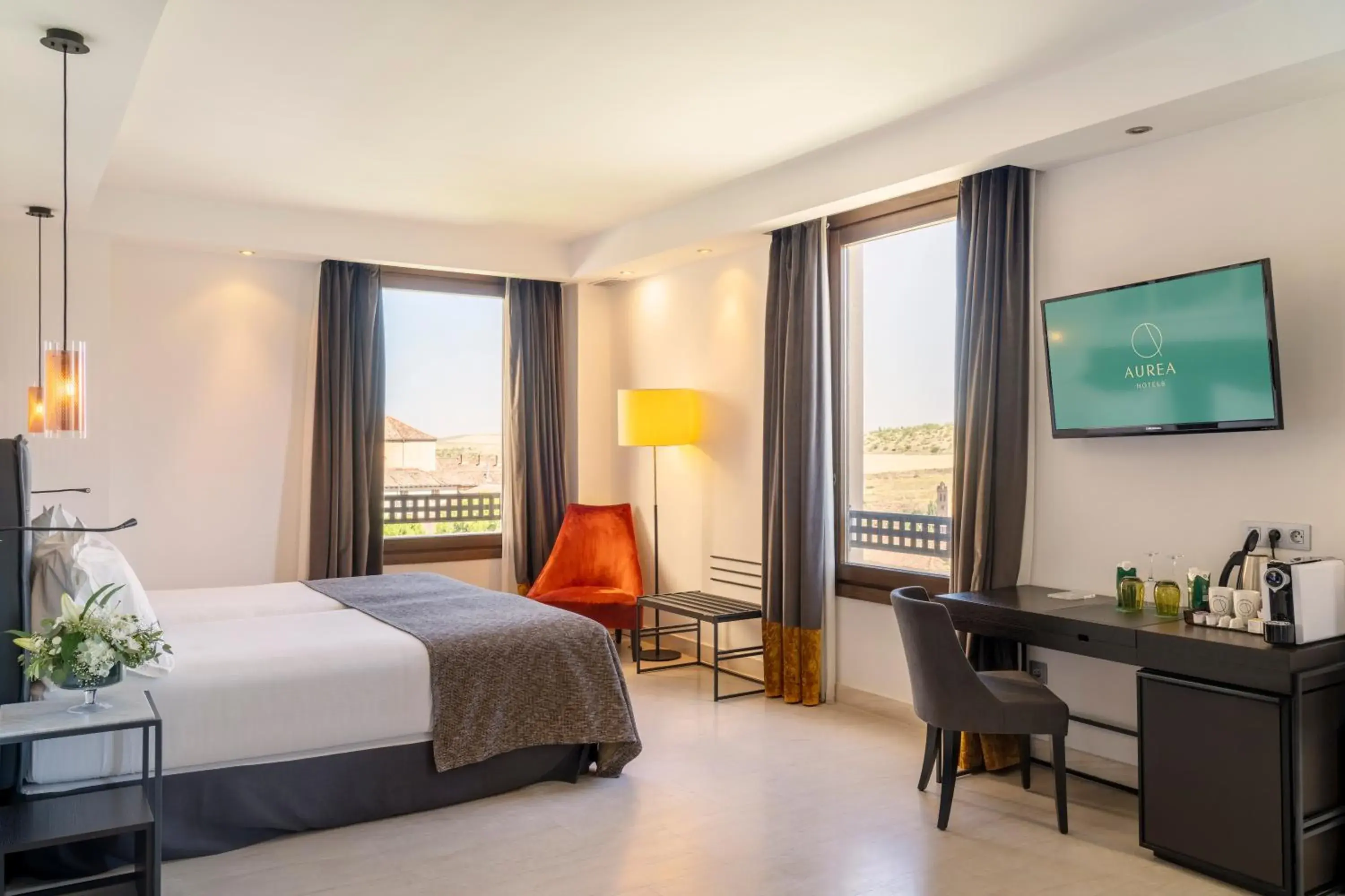 Photo of the whole room, Bed in Áurea Convento Capuchinos by Eurostars Hotel Company Photo of the whole room, Bed in Áurea Convento Capuchinos by Eurostars Hotel Company