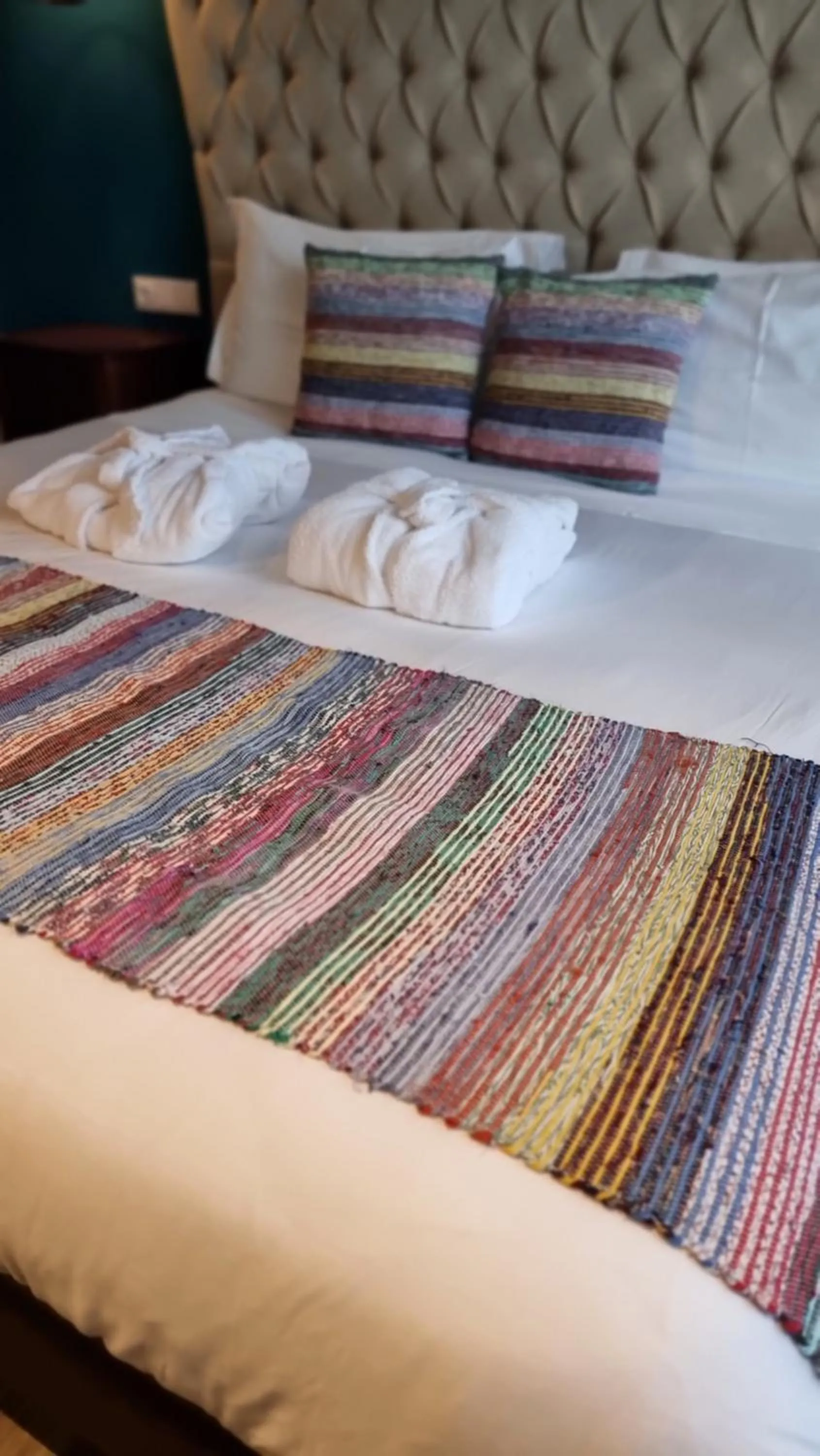 Decorative detail, Bed in Açores Autêntico Boutique Hotel