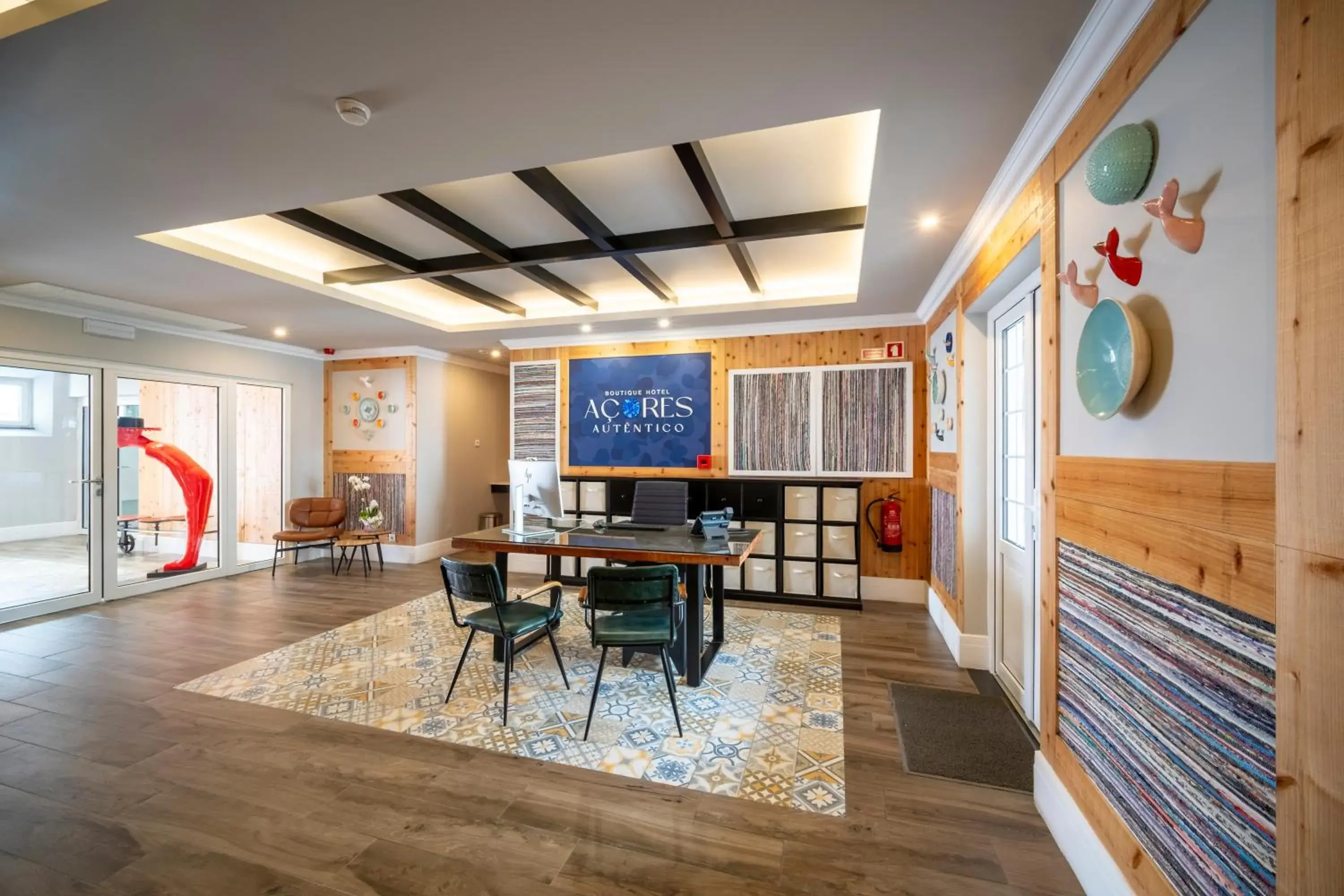 Lobby or reception in Açores Autêntico Boutique Hotel Lobby or reception in Açores Autêntico Boutique Hotel