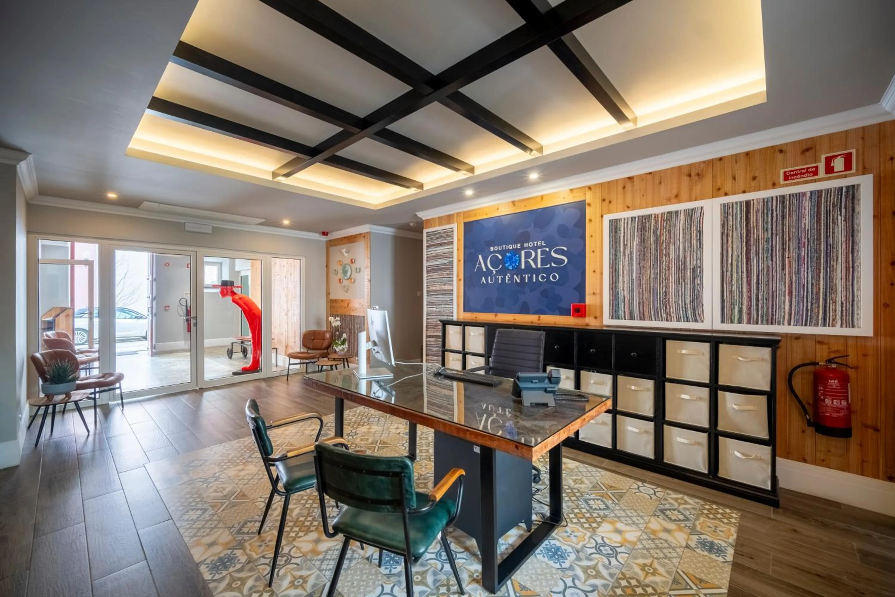 Lobby or reception in Açores Autêntico Boutique Hotel
