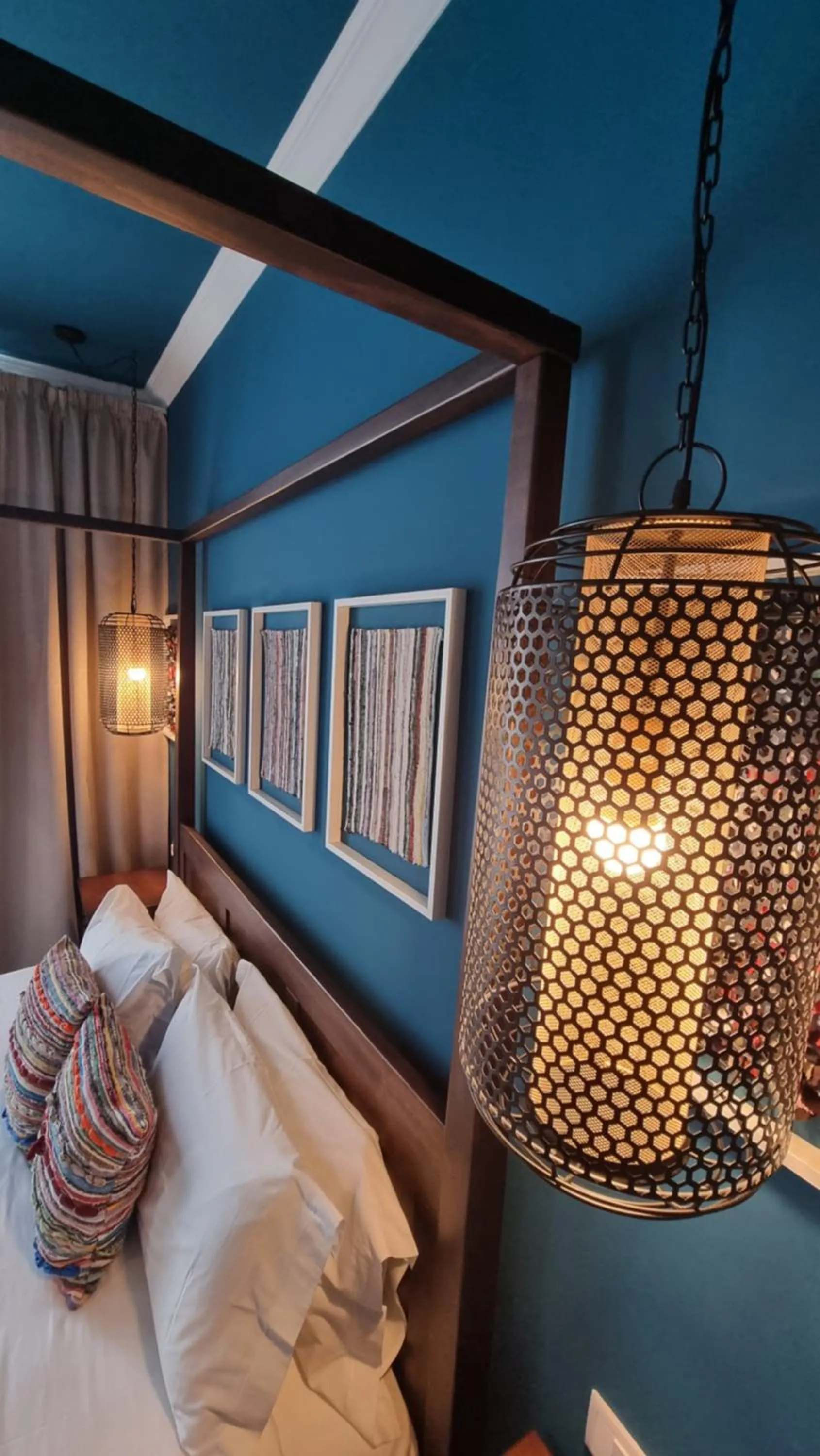 Decorative detail, Bed in Açores Autêntico Boutique Hotel