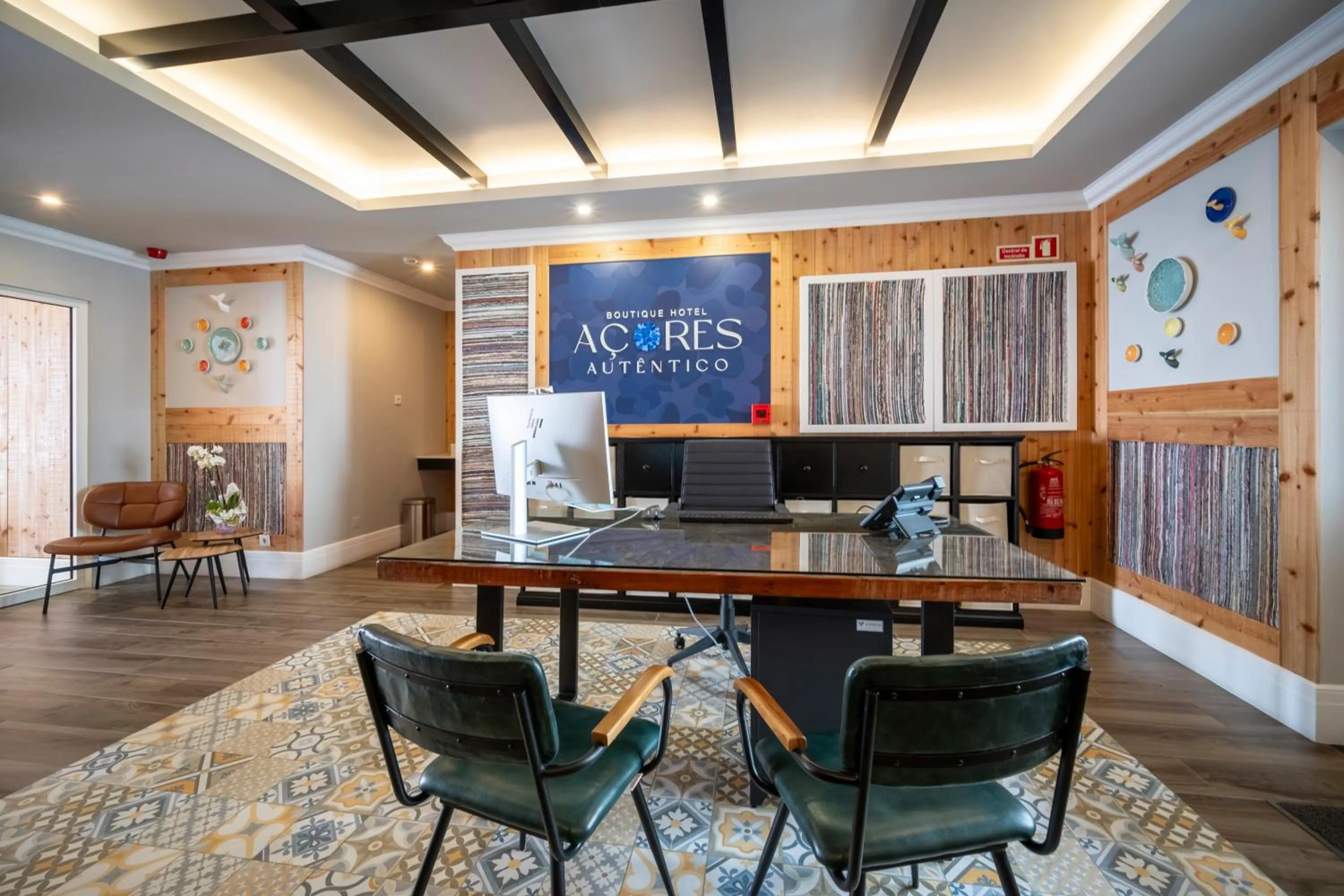 Lobby or reception in Açores Autêntico Boutique Hotel
