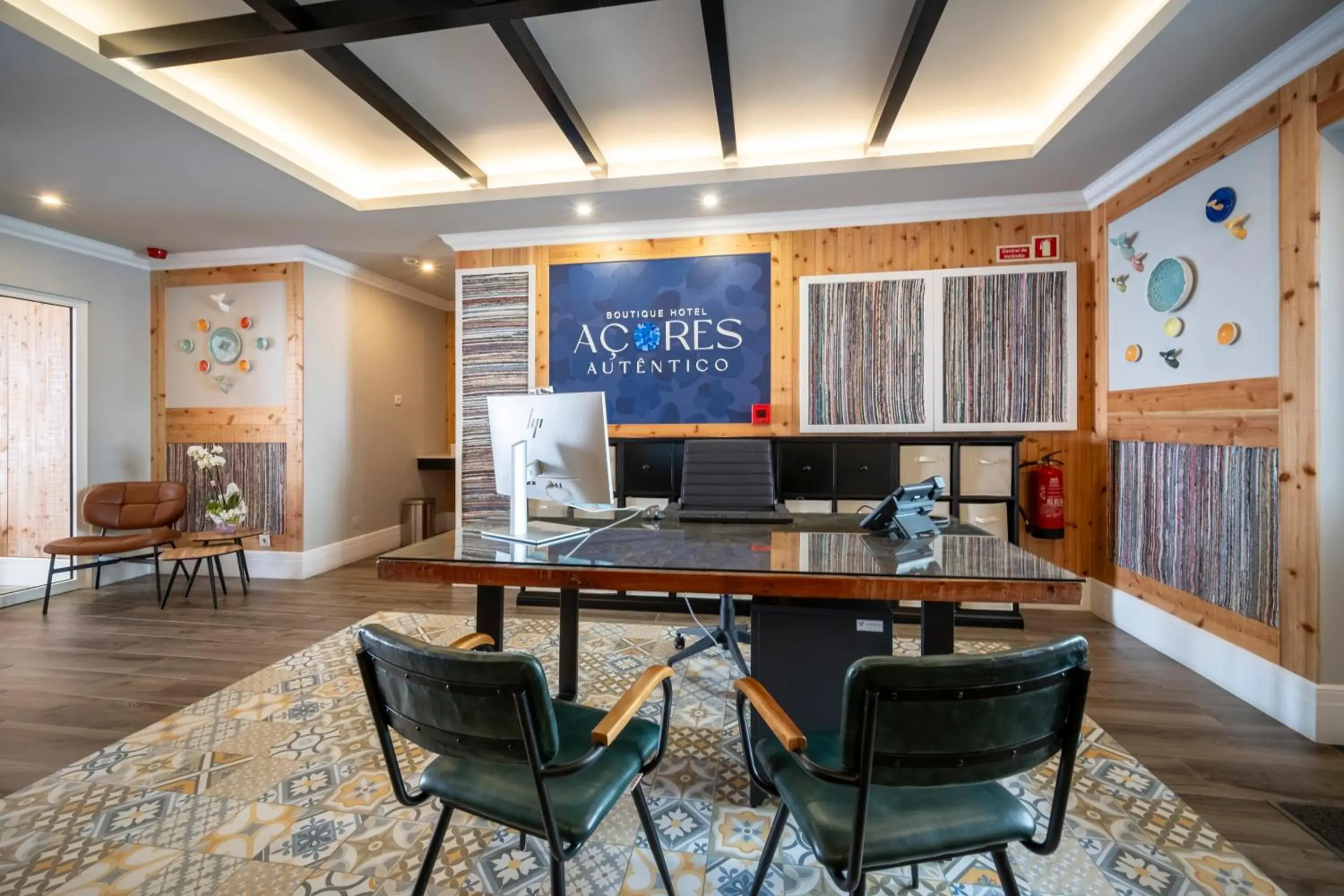 Lobby or reception in Açores Autêntico Boutique Hotel Lobby or reception in Açores Autêntico Boutique Hotel