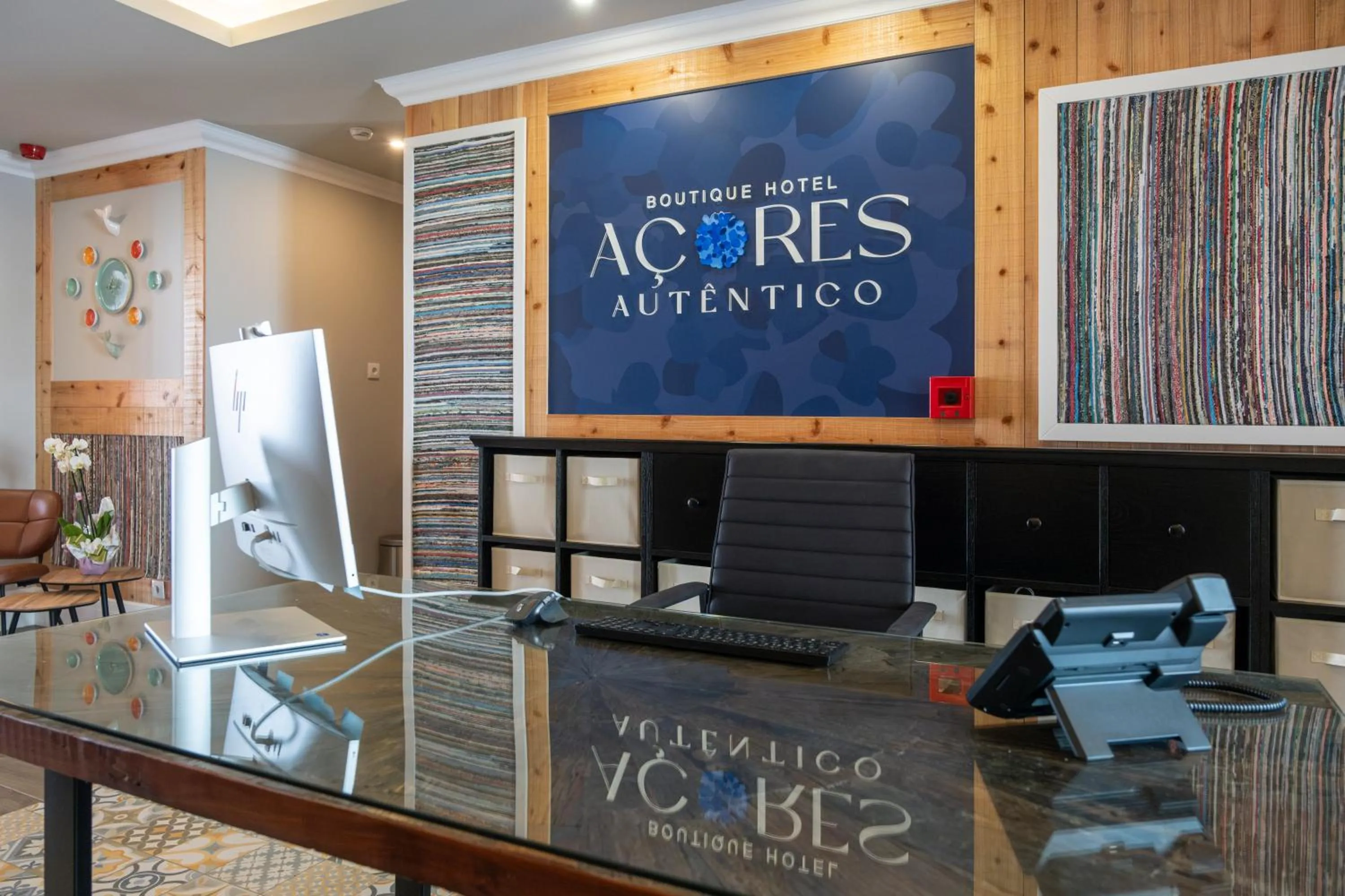 Lobby or reception in Açores Autêntico Boutique Hotel