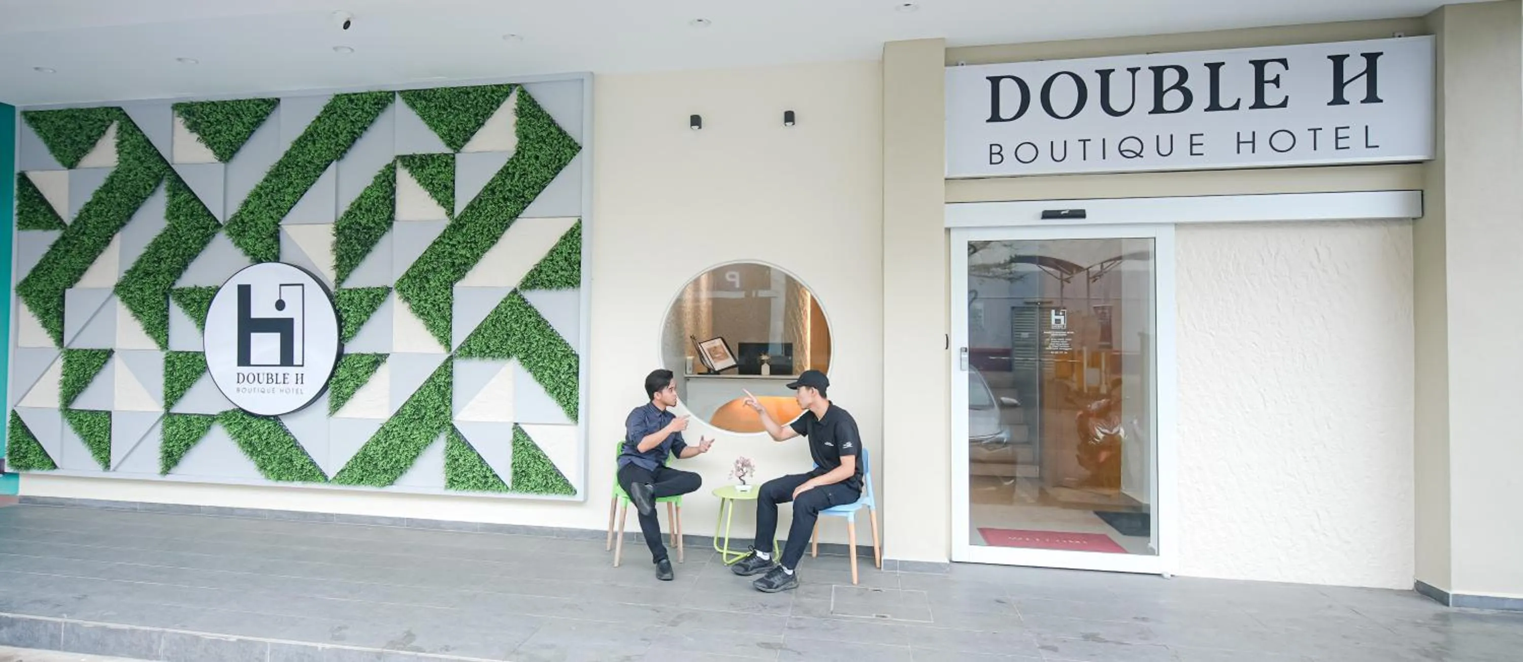 Property building in Double H Boutique Hotel