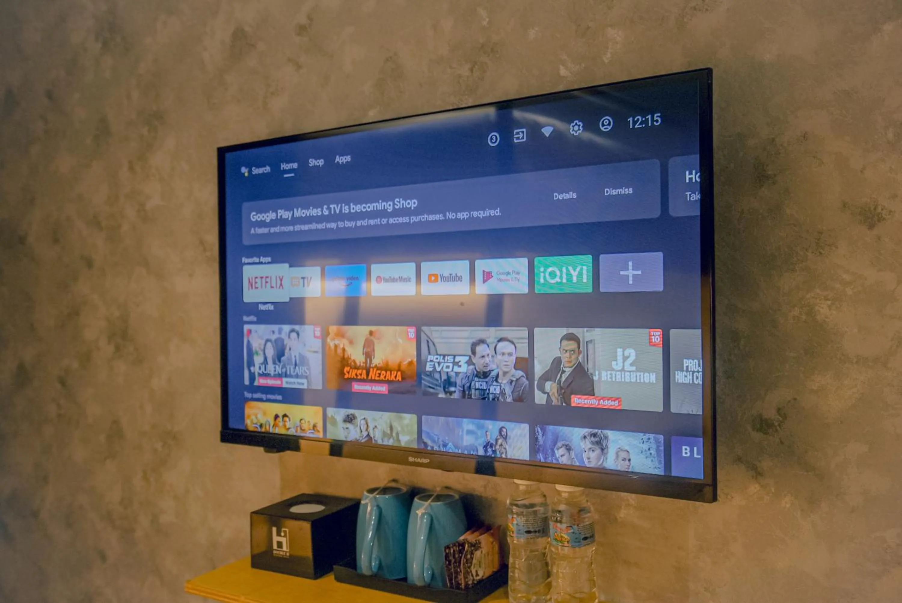 TV and multimedia in Double H Boutique Hotel