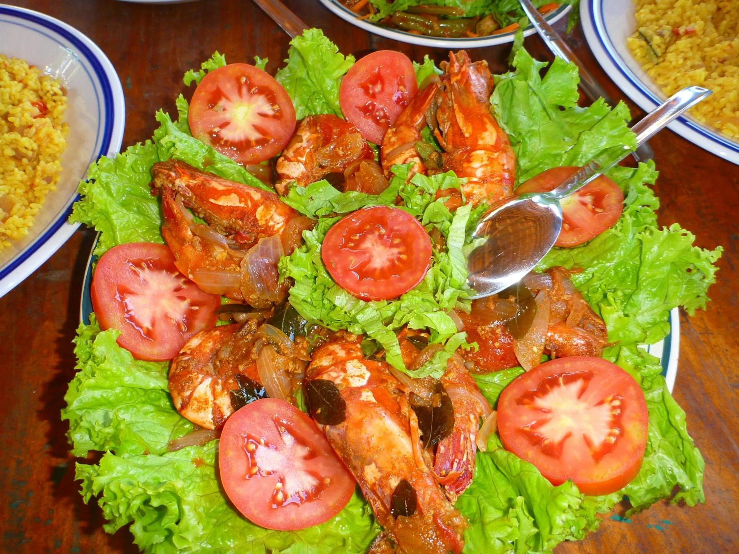 Food in SURF & SAND Hotel Arugambay