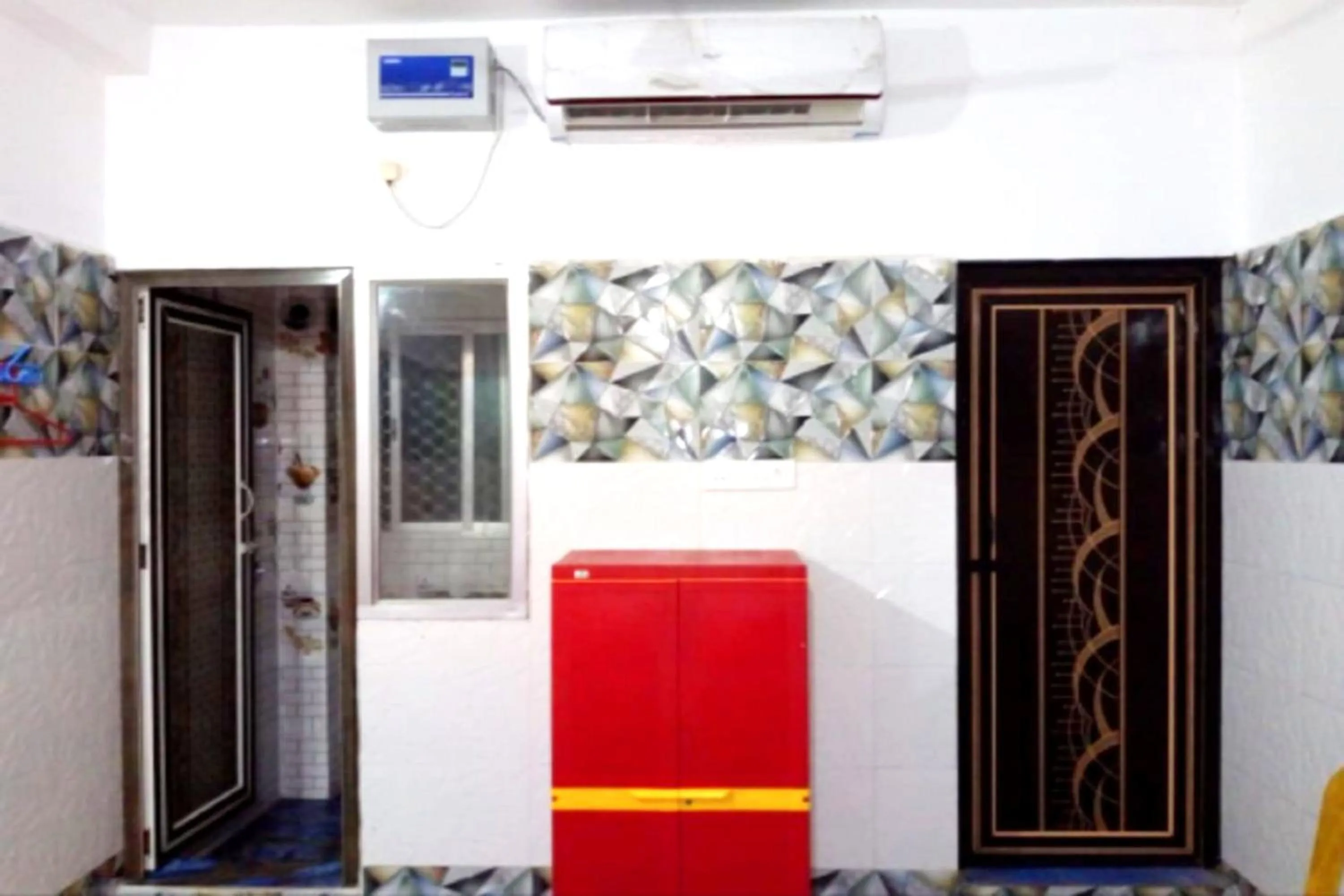 Bed, Floor Plan in Goroomgo Pranab Sadan Puri