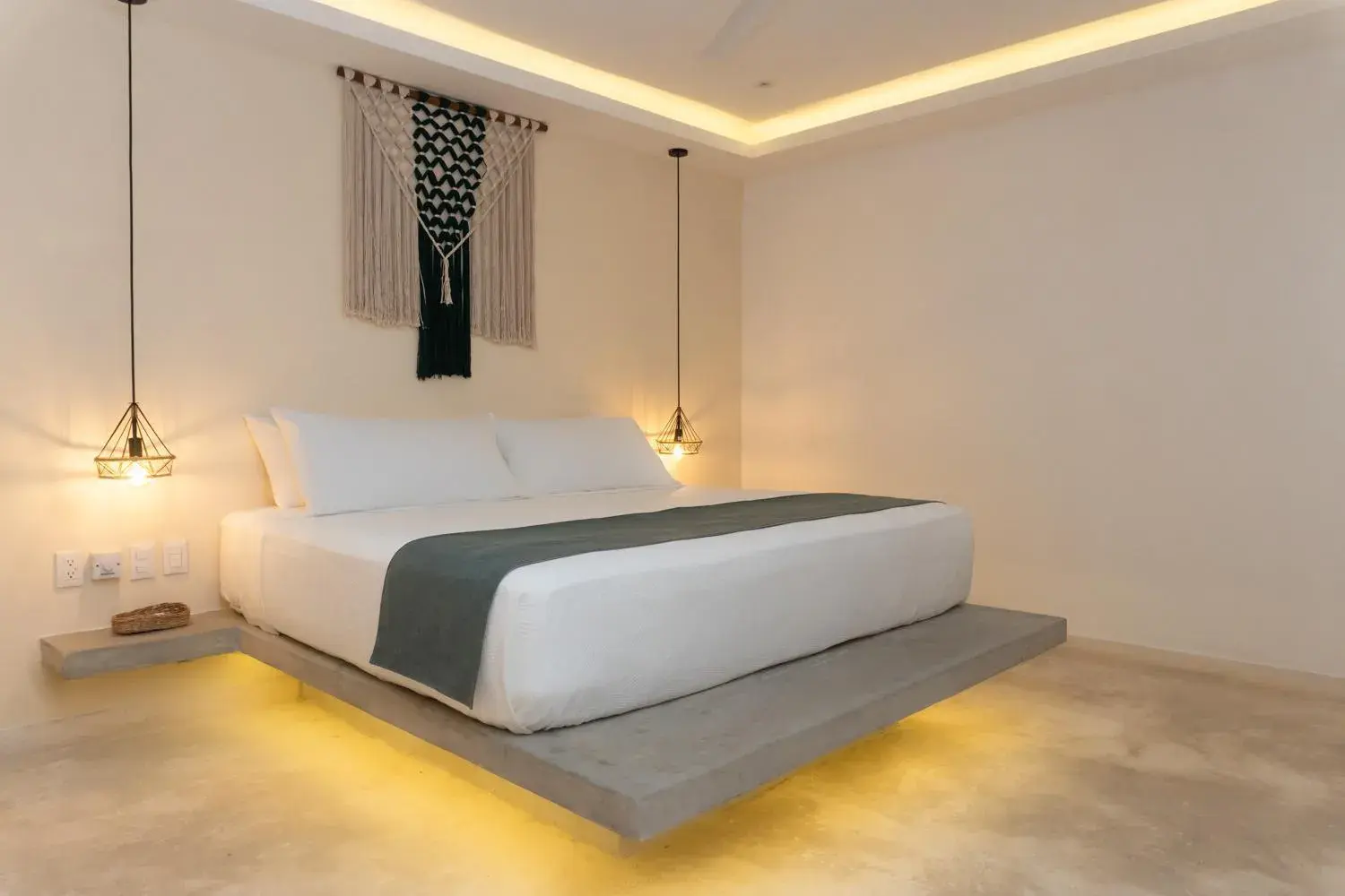 Bed in Kanté Hotel - Downtown Tulum Bed in Kanté Hotel - Downtown Tulum