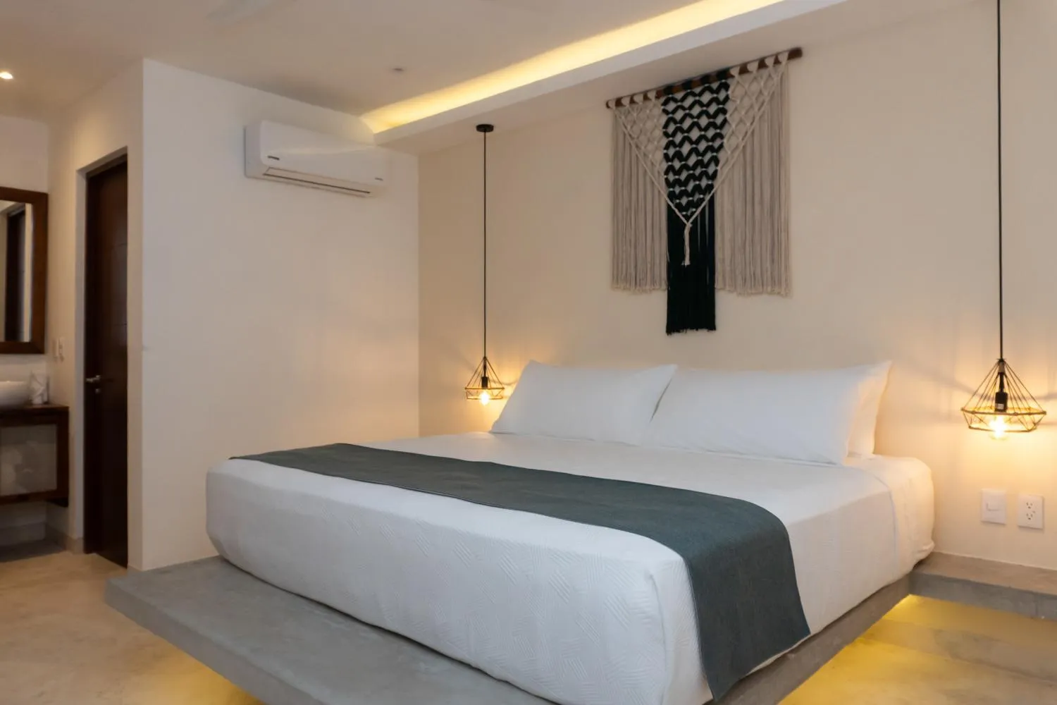 Bed in Kanté Hotel - Downtown Tulum