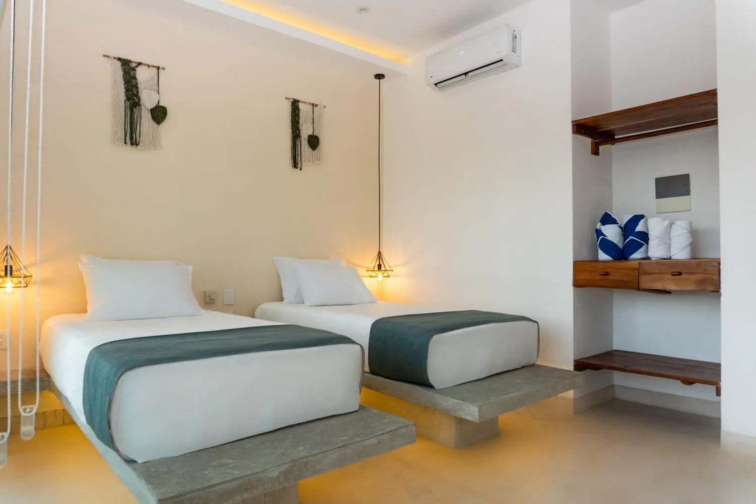 Bed in Kanté Hotel - Downtown Tulum