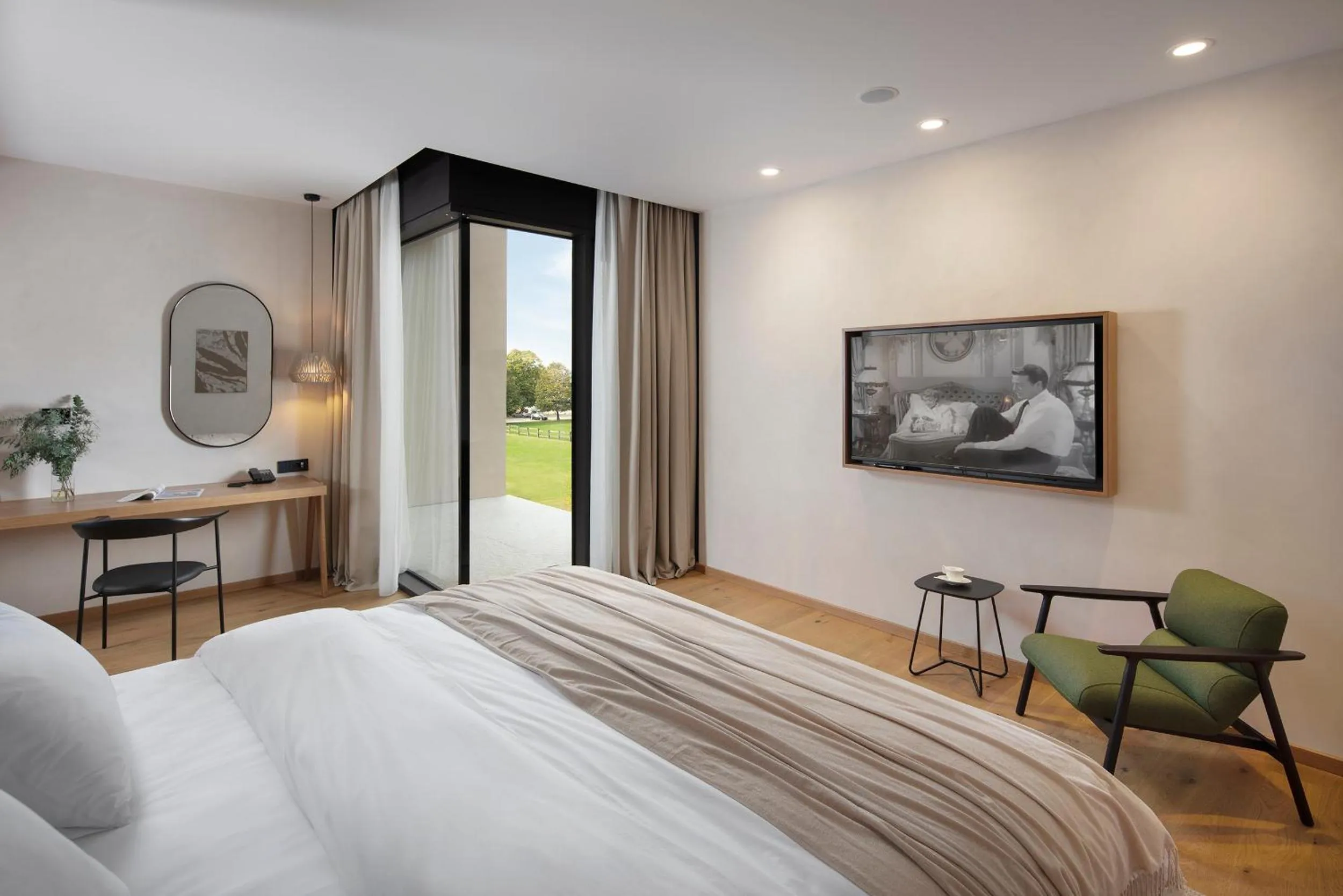 Bed in Hotel Materra