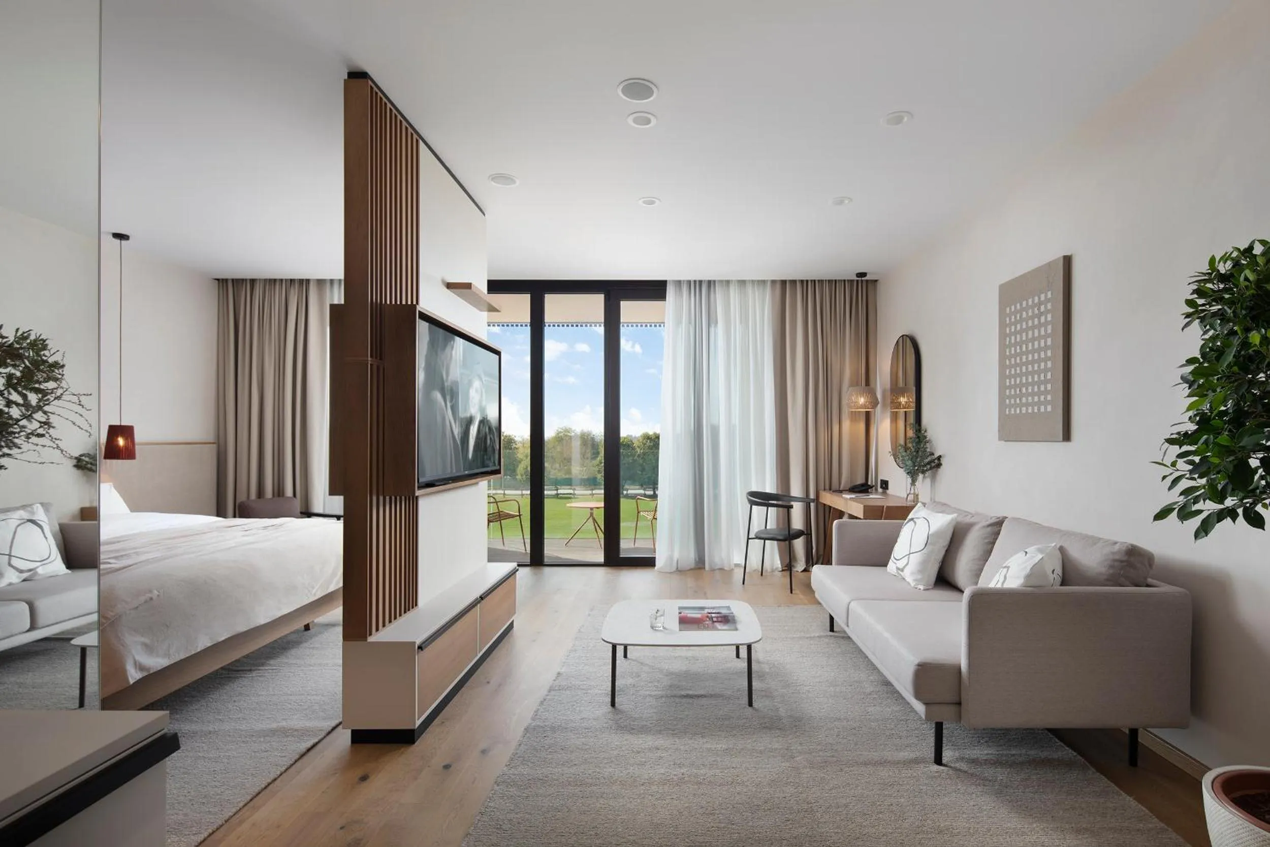 Bed in Hotel Materra