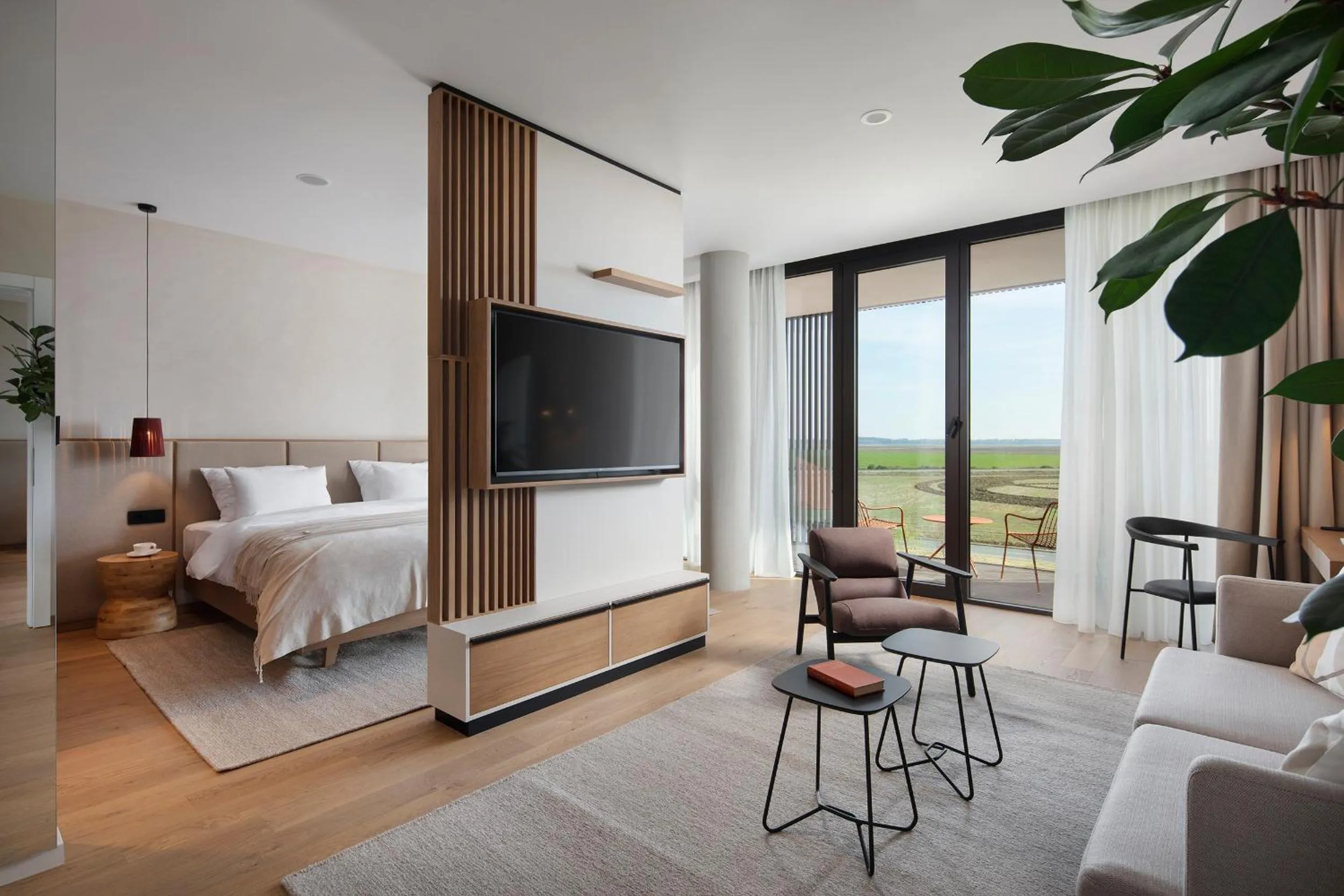 Bed in Hotel Materra