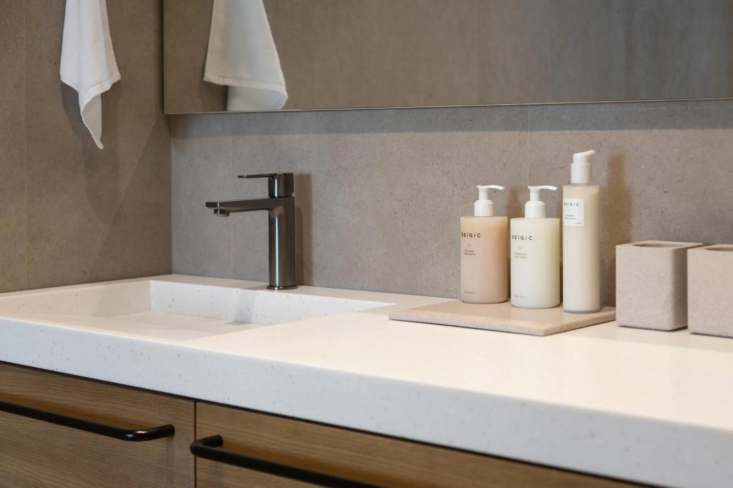 Bathroom in Hotel Materra