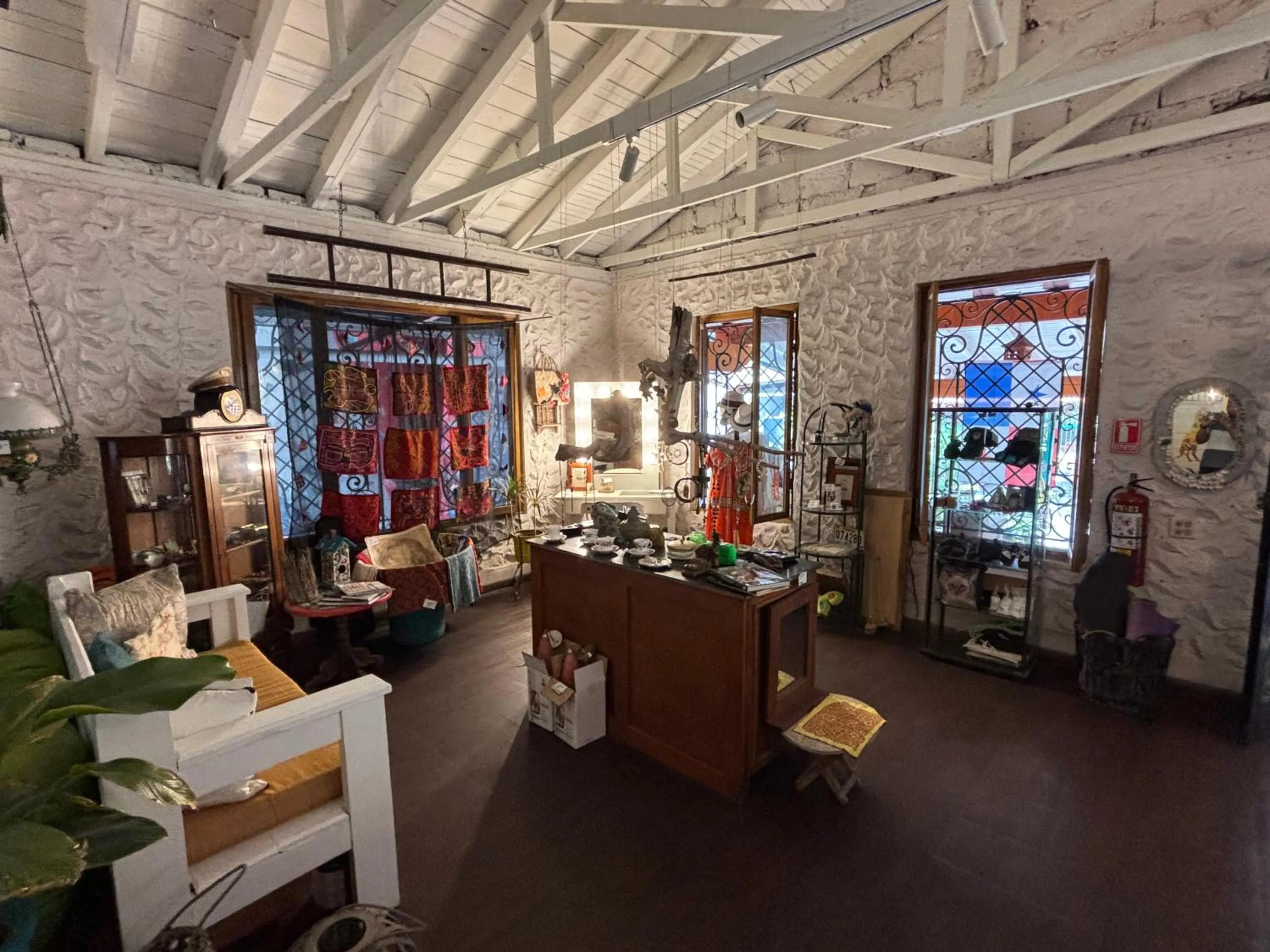 Lobby or reception in Hostel Posada 1914