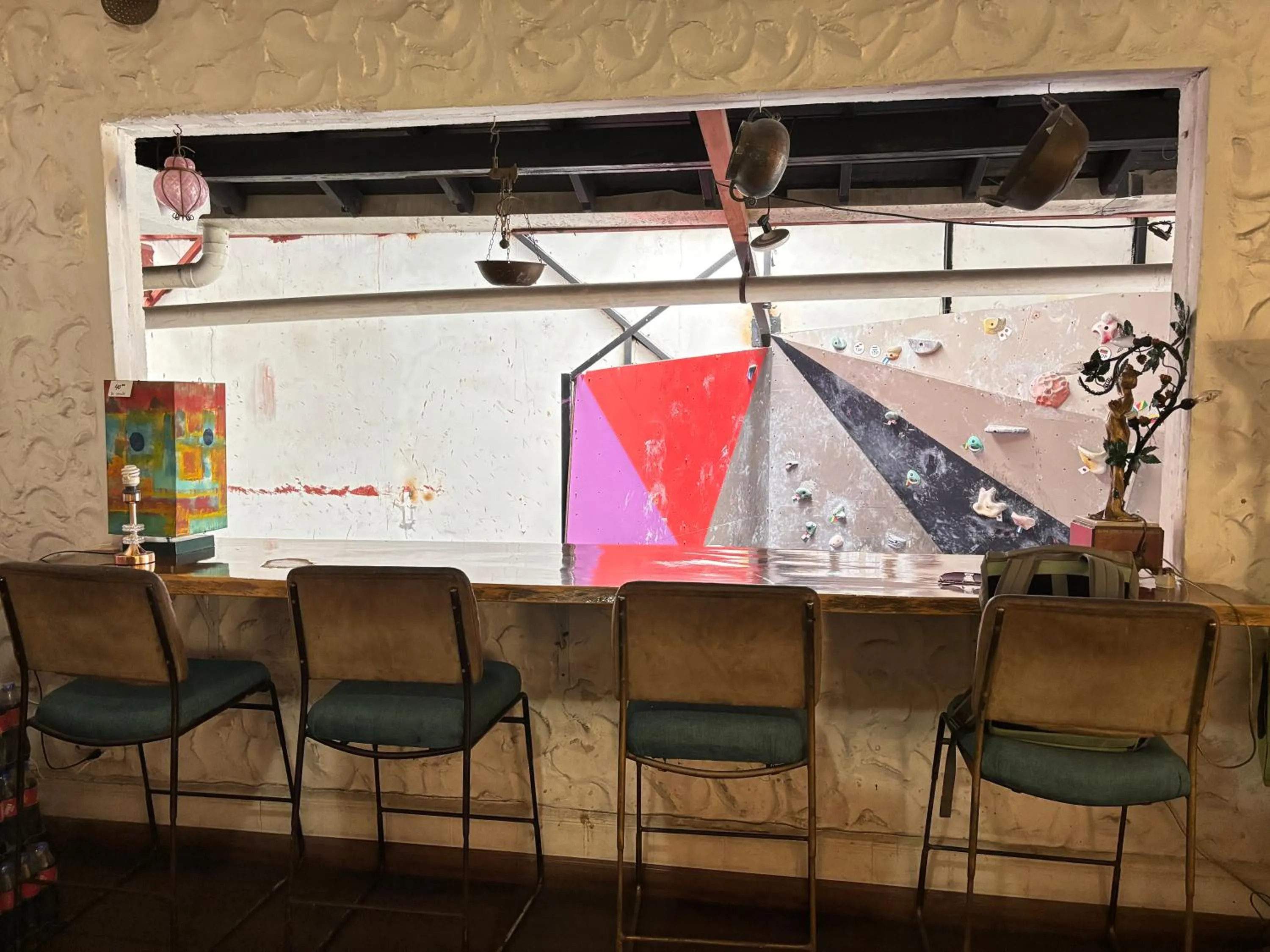 Seating area in Hostel Posada 1914