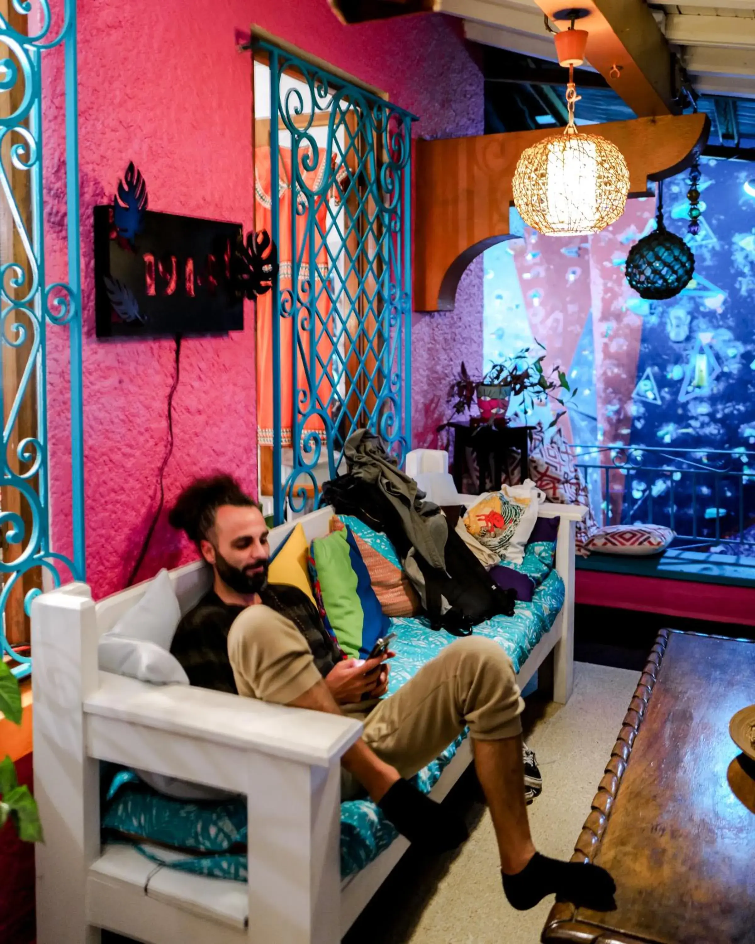 Living room in Hostel Posada 1914 Living room in Hostel Posada 1914