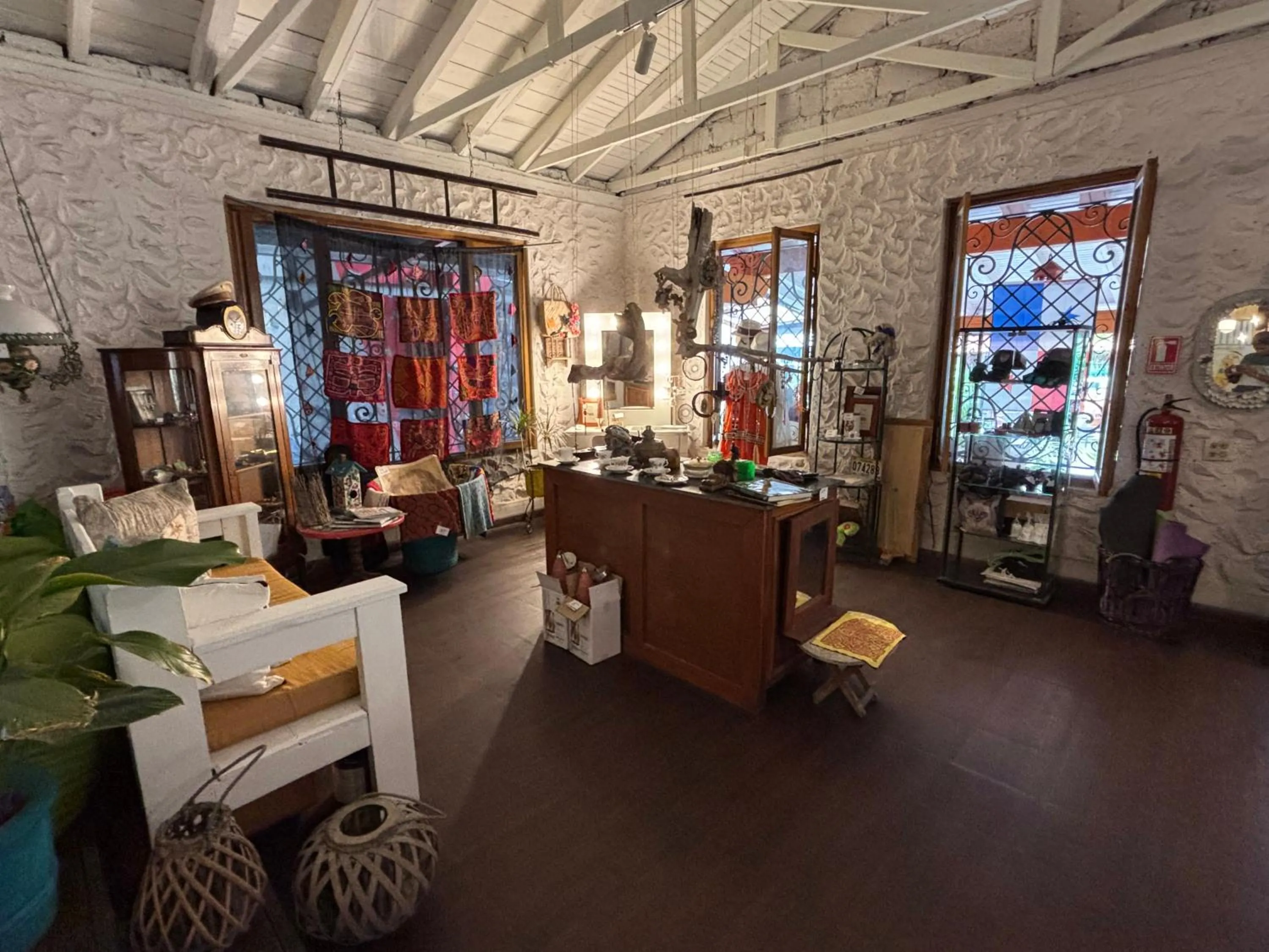 Living room in Hostel Posada 1914