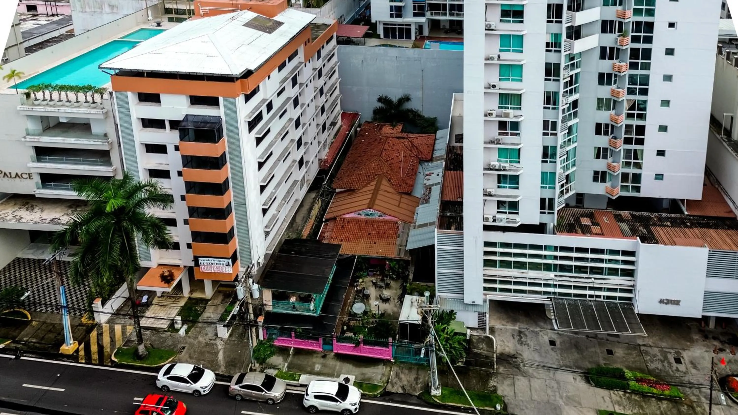 Bird's eye view in Hostel Posada 1914
